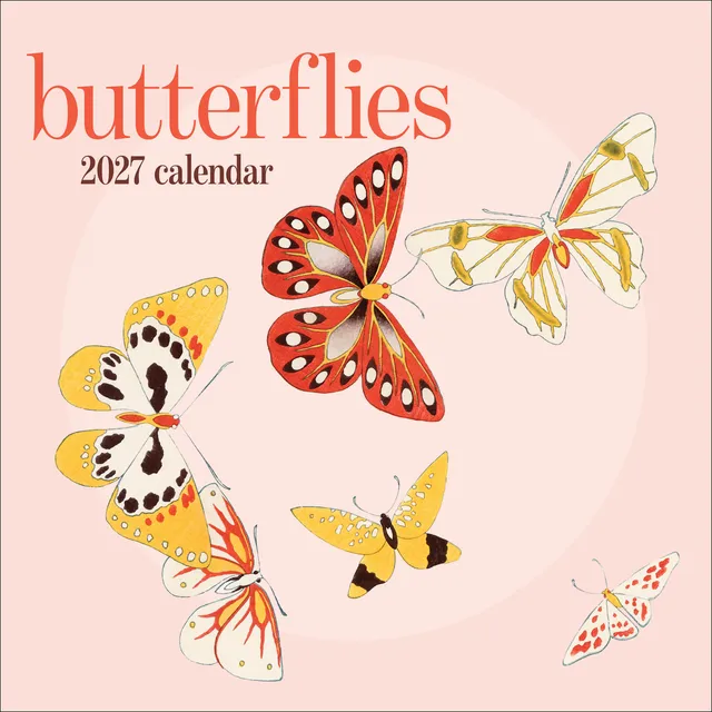pomegranate-butterflies-2027-wandkalender-schmetterlinge image 1