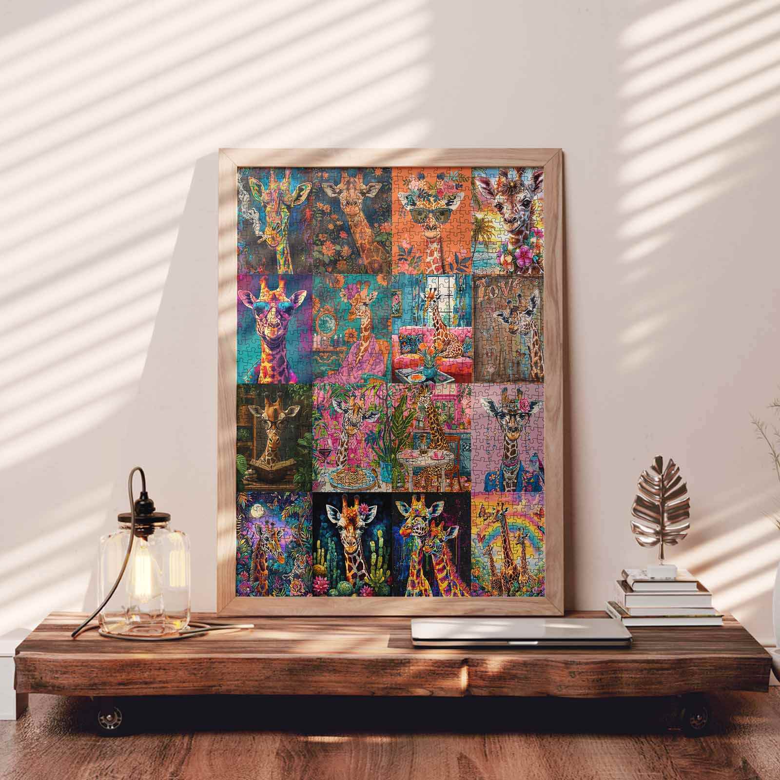 tucocoo-whimsical-giraffe-life-puzzle-1000-teile-giraffe image 3