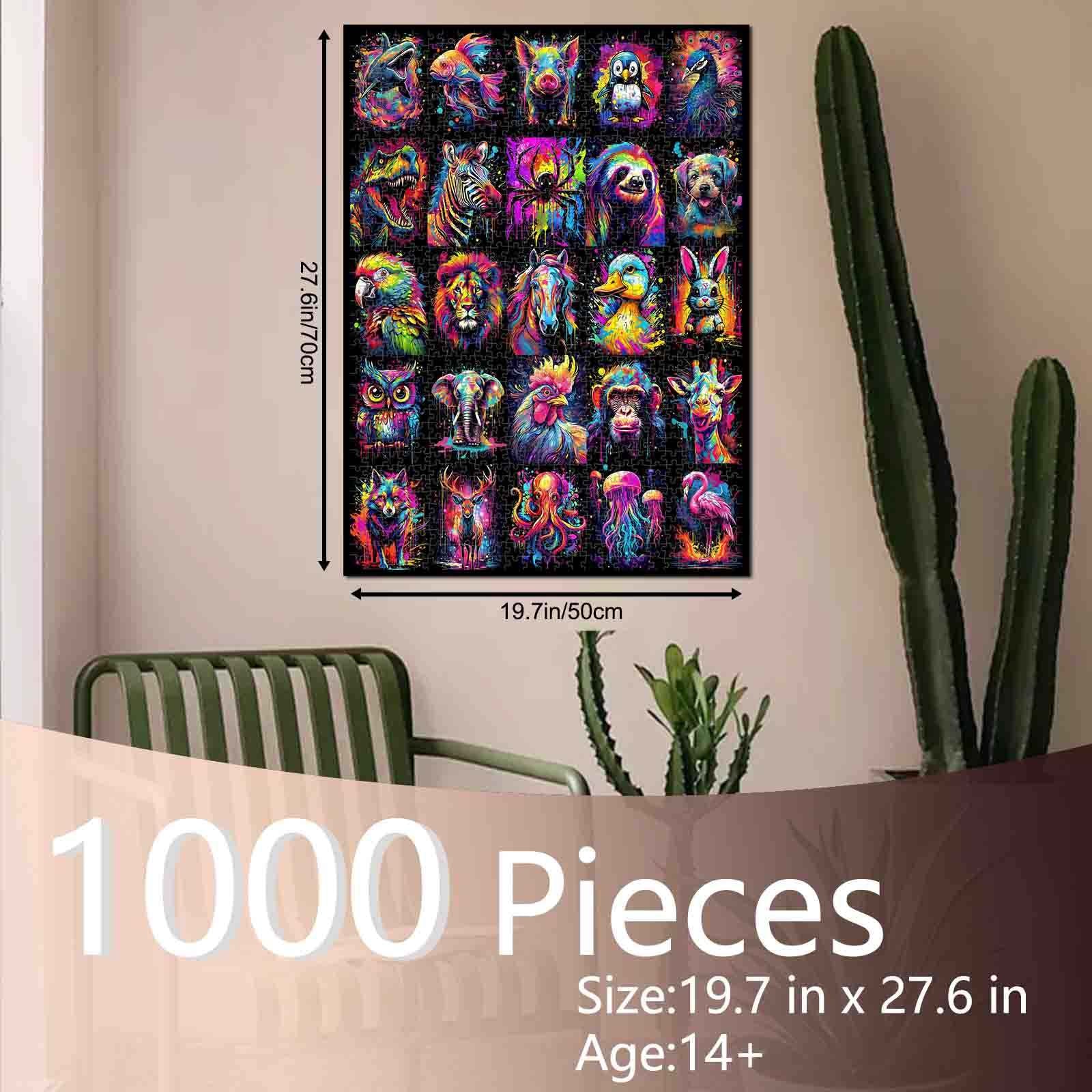 tucocoo-graffiti-animal-portraits-puzzle-1000-teile-bunt image 5