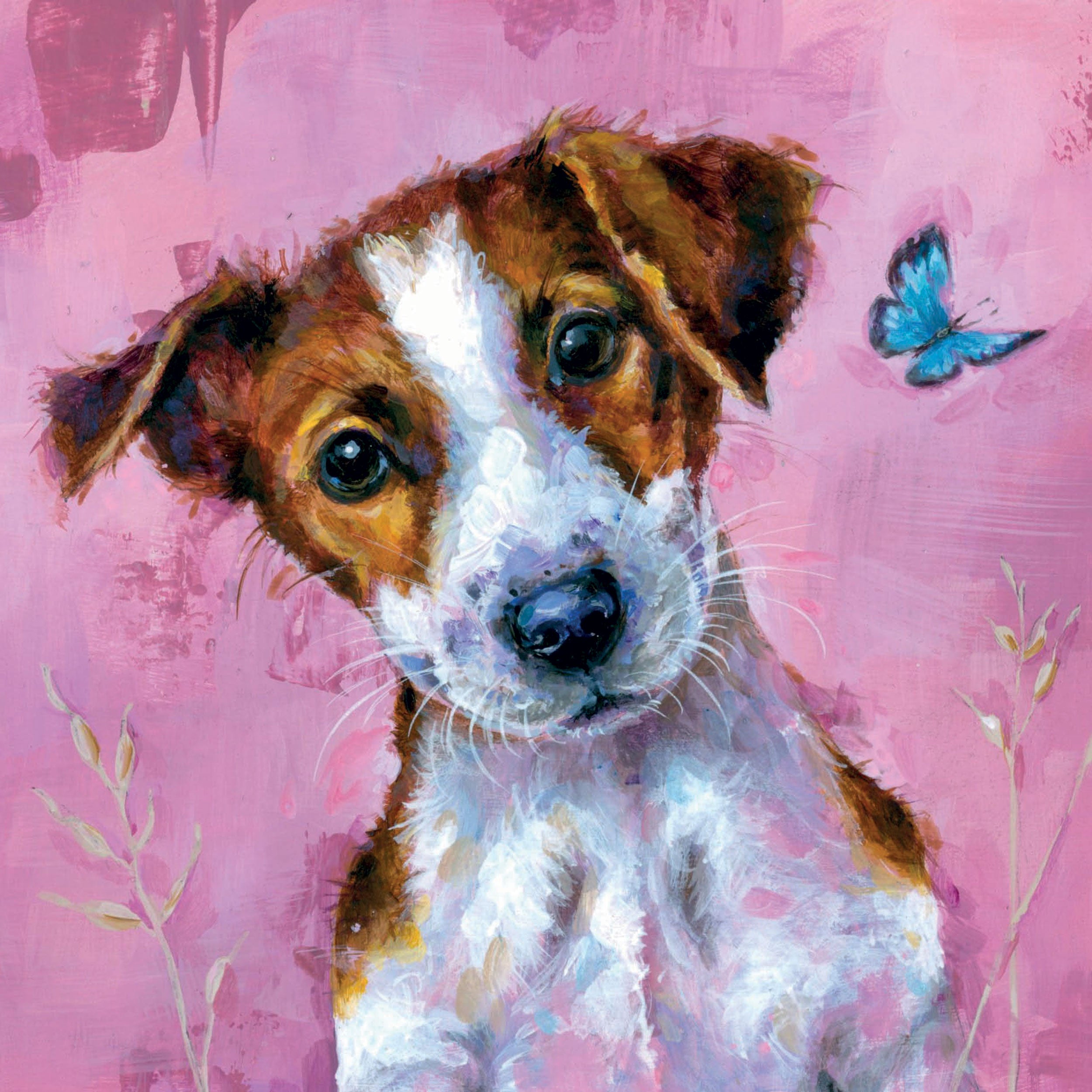 otter-house-best-friends-jack-russell-gru-karte-hundemotiv image 1