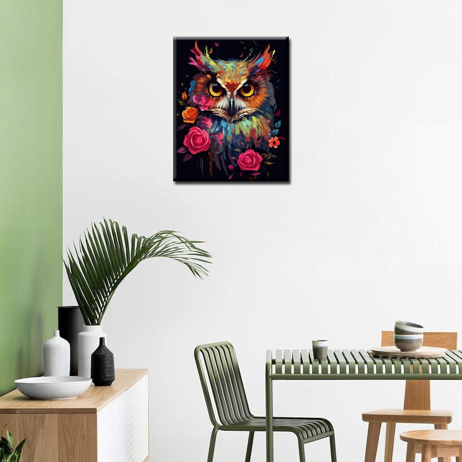 tucocoo-abstract-owl-portrait-malen-nach-zahlen-40x50-eule image 3