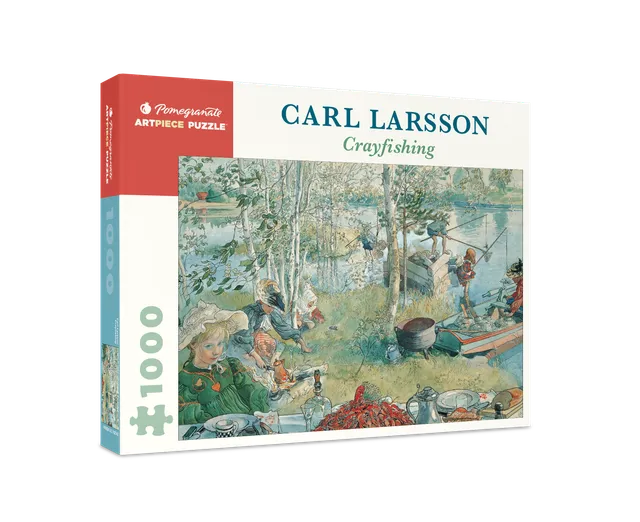 pomegranate-carl-larsson-crayfishing-puzzle-1000-teile image 1