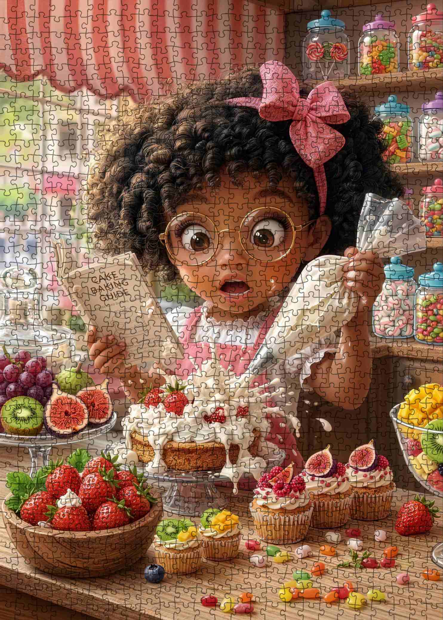 tucocoo-jigsaw-little-baker-sweet-surprise-puzzle-1000-teile-b-ckerin image 2