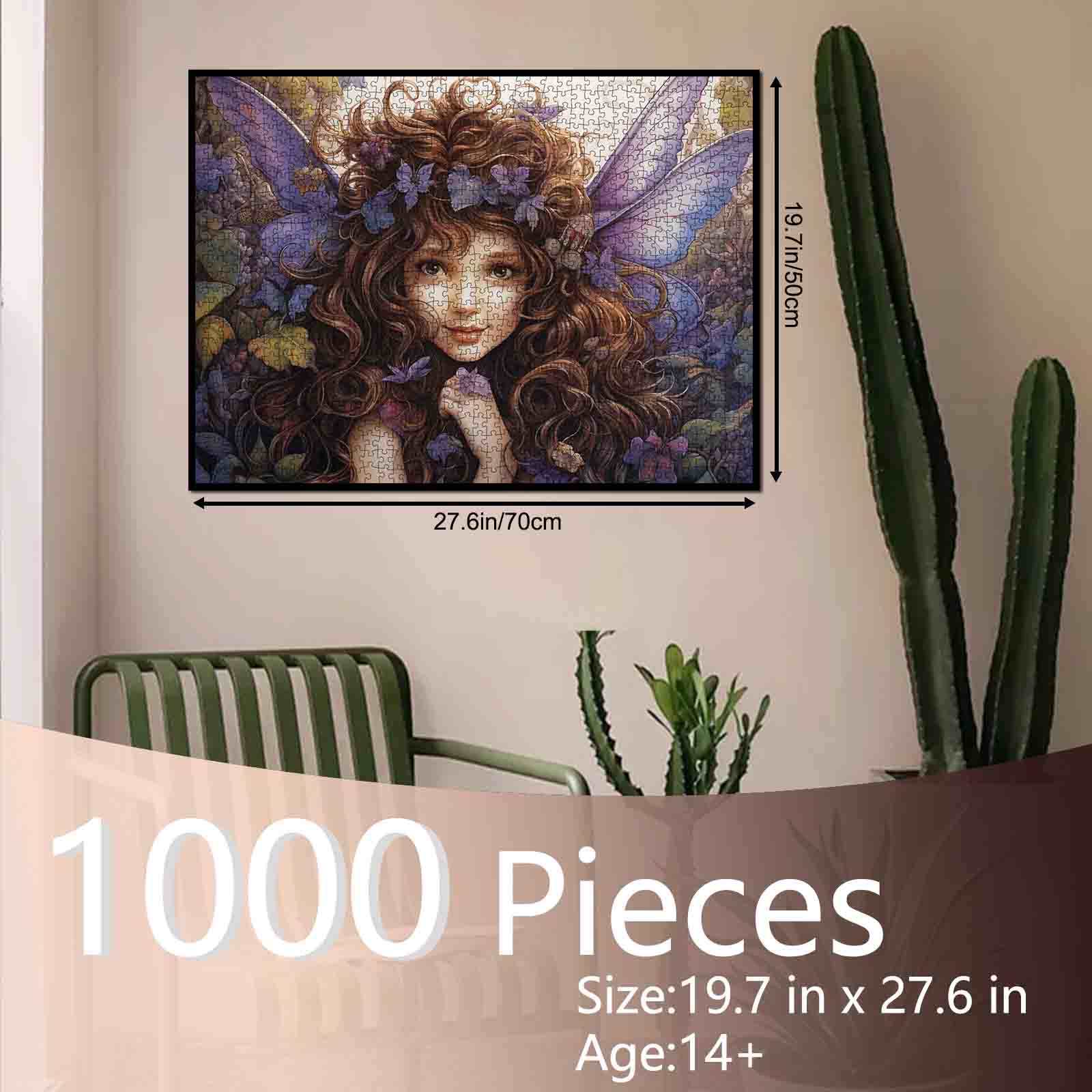 tucocoo-sweet-fairy-purple-wings-puzzle-1000-teile-fee image 5