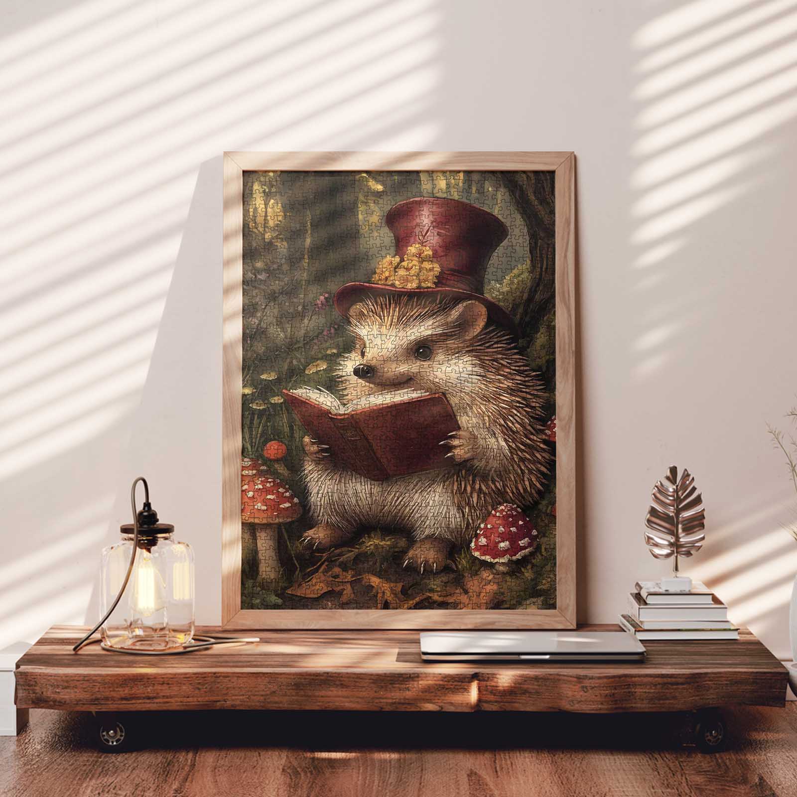 tucocoo-hedgehog-s-tale-puzzle-1000-teile-igel-wald image 3