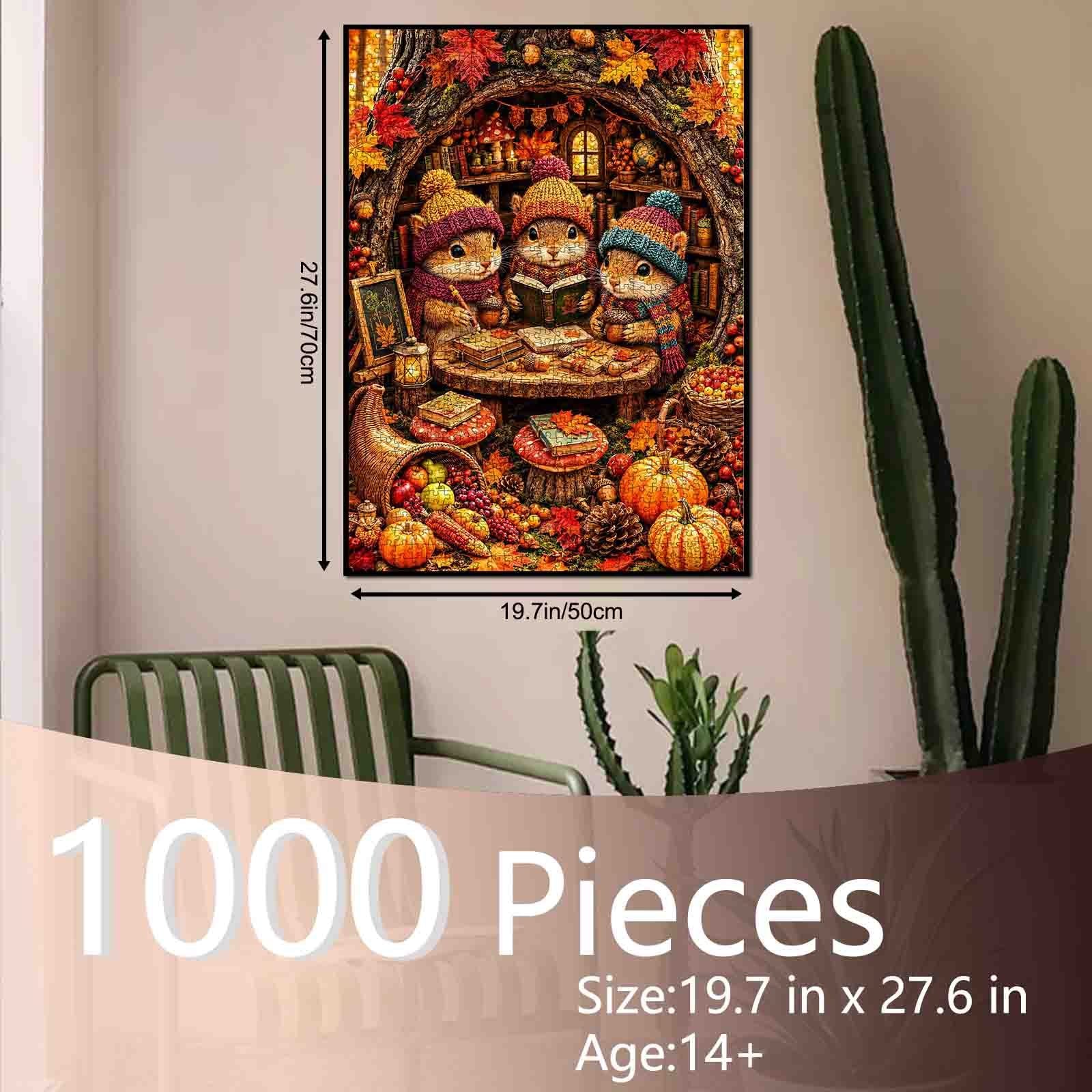 tucocoo-autumn-squirrel-puzzle-1000-teile-eichh-rnchen image 4