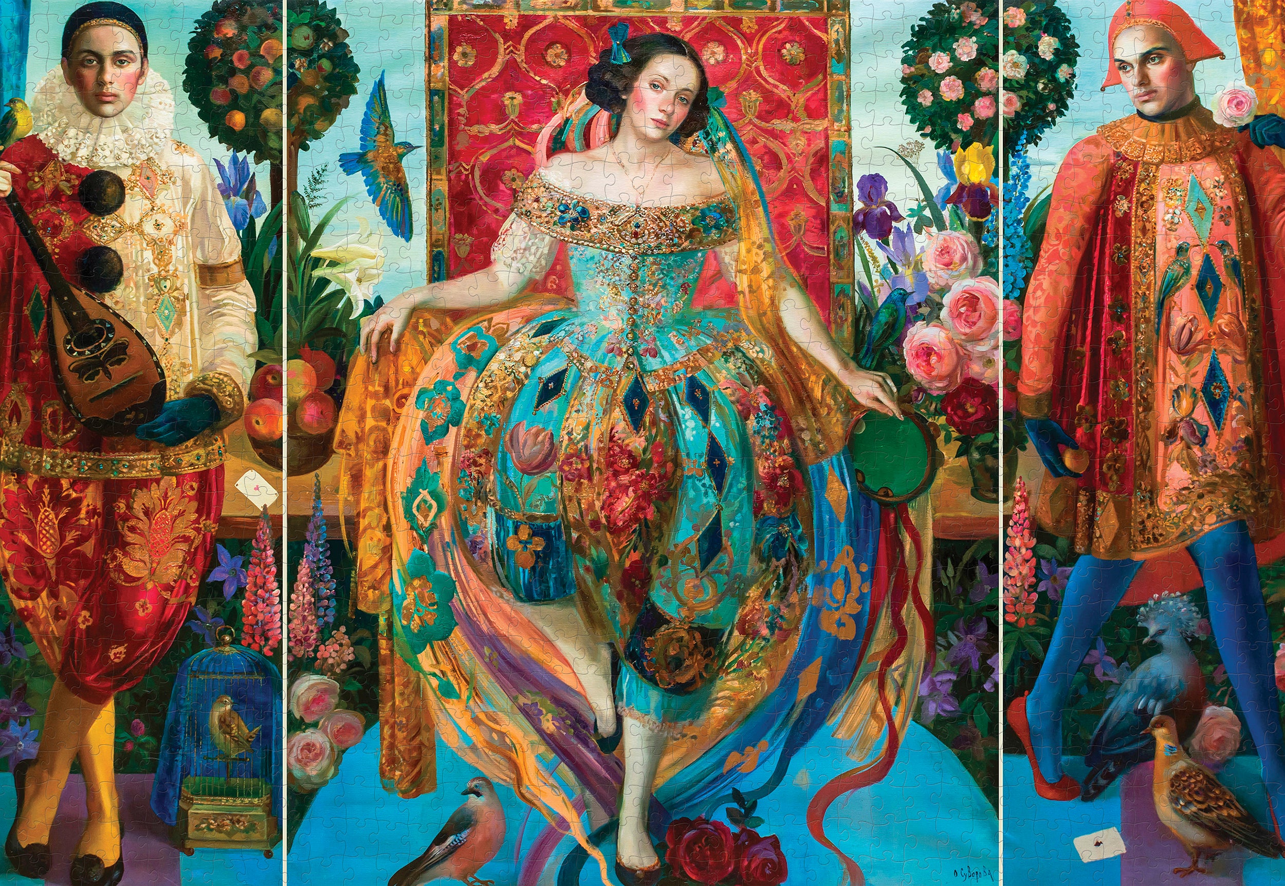 pomegranate-dancer-puzzle-1000-teile-olga-suvorova-t-nzerin image 2