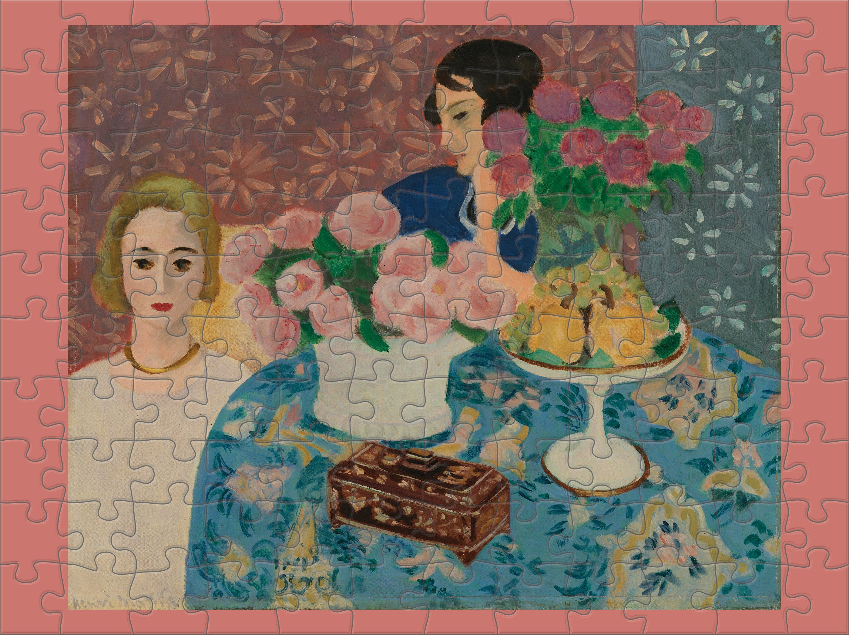 pomegranate-henri-matisse-puzzle-120-teile-doppelseitig-set image 6