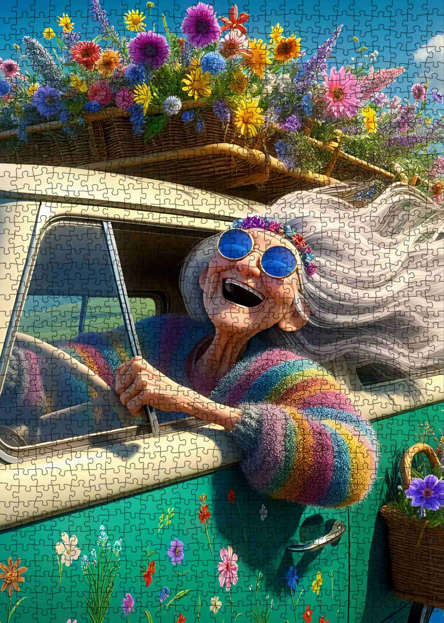 tucocoo-joyful-roadtrip-puzzle-1000-teile-reise image 2
