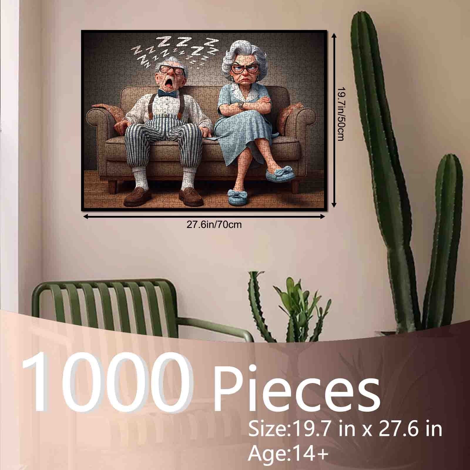 tucocoo-sleepy-grandpa-and-grumpy-grandma-puzzle-1000-teile image 5