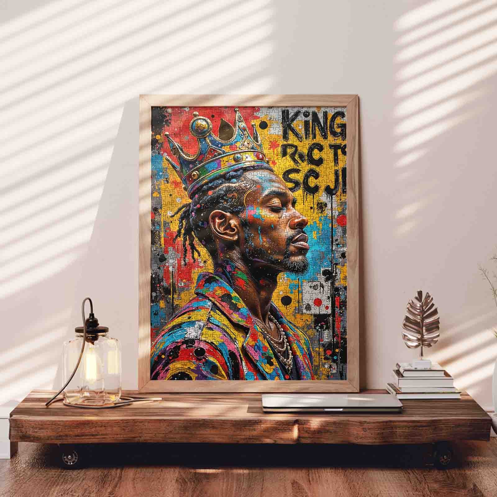 tucocoo-african-king-graffiti-puzzle-1000-teile-street-art image 3