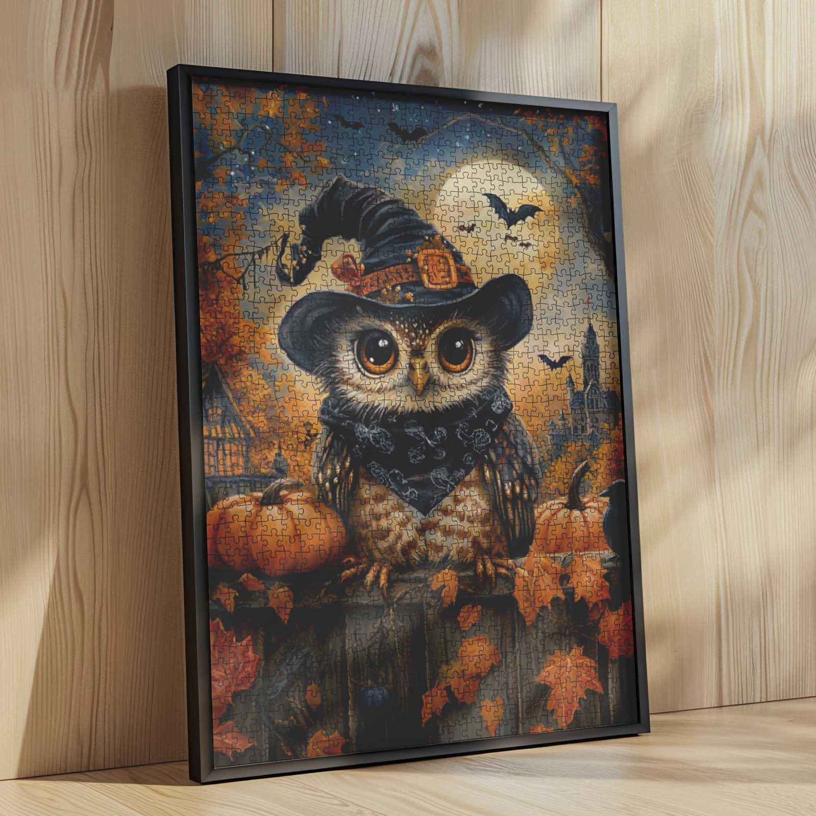 tucocoo-halloween-eule-puzzle-1000-teile-zauberer-herbst image 4