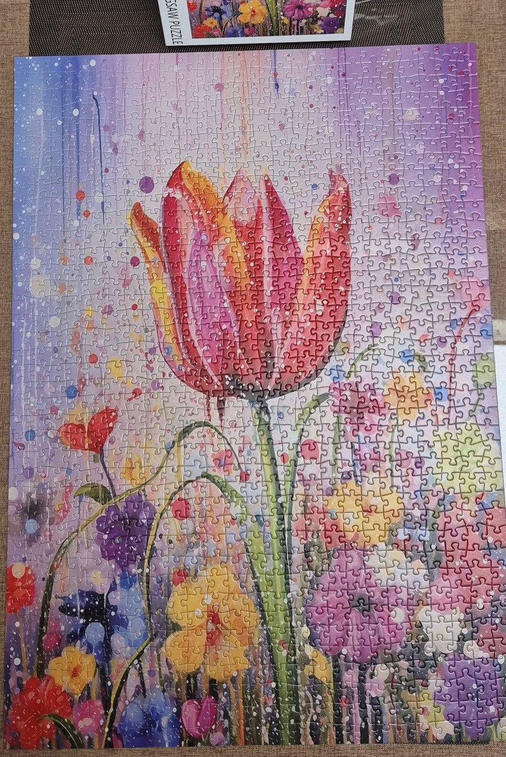 Frühling auf Tisch