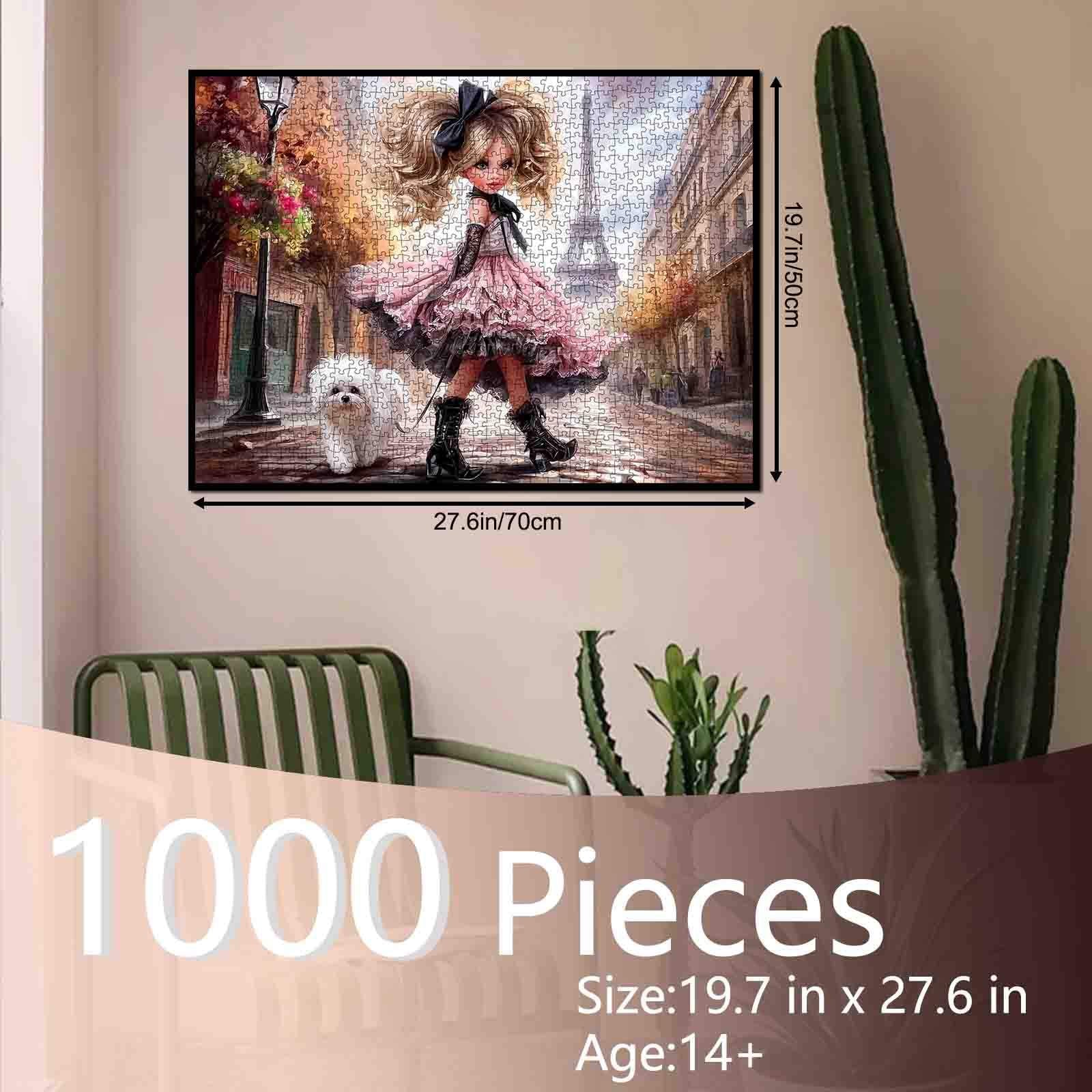 tucocoo-jigsaw-puzzles-paris-fashion-stroll-girl-puzzle-1000-teile image 5
