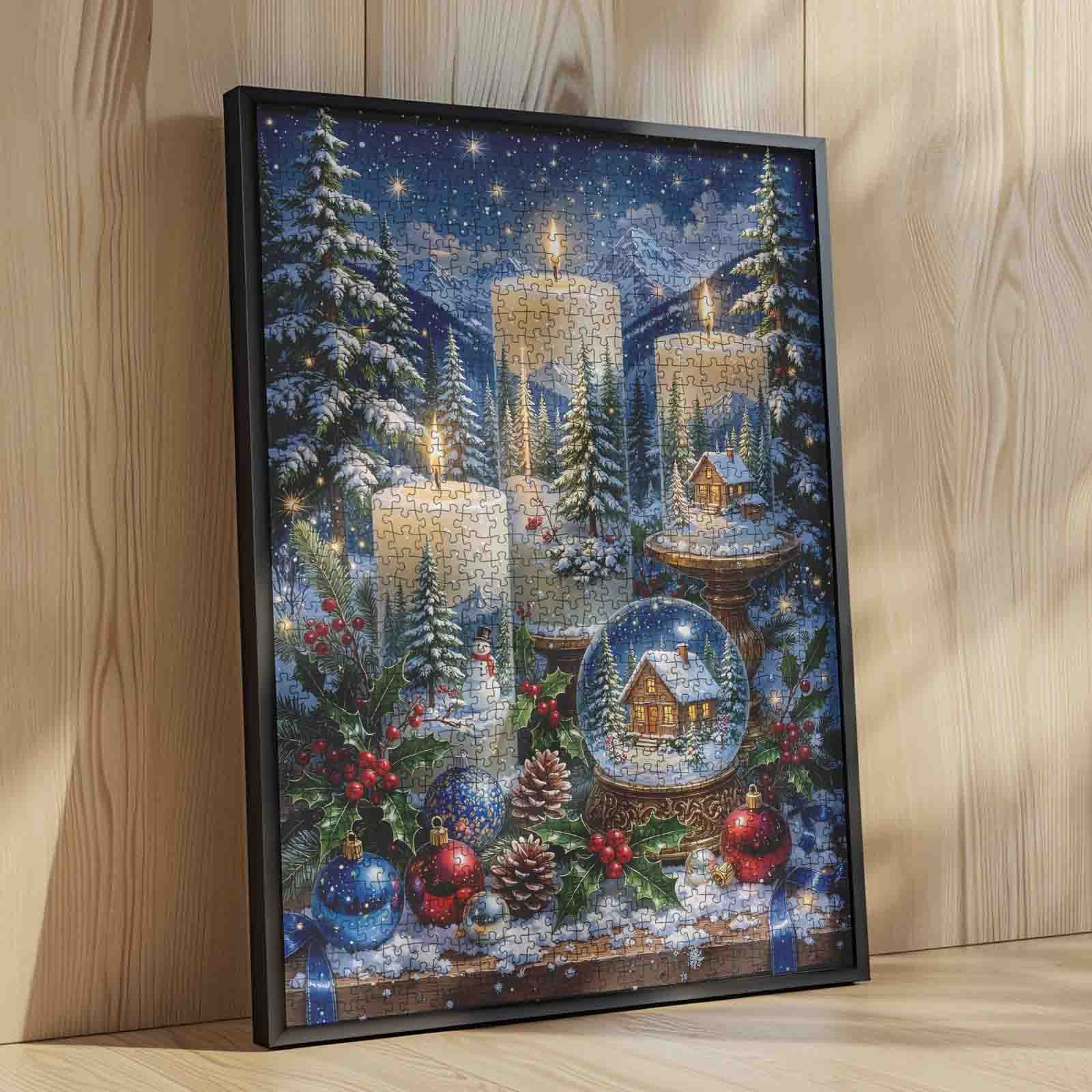 tucocoo-cozy-christmas-candle-forest-puzzle-1000-teile-weihnachten image 4