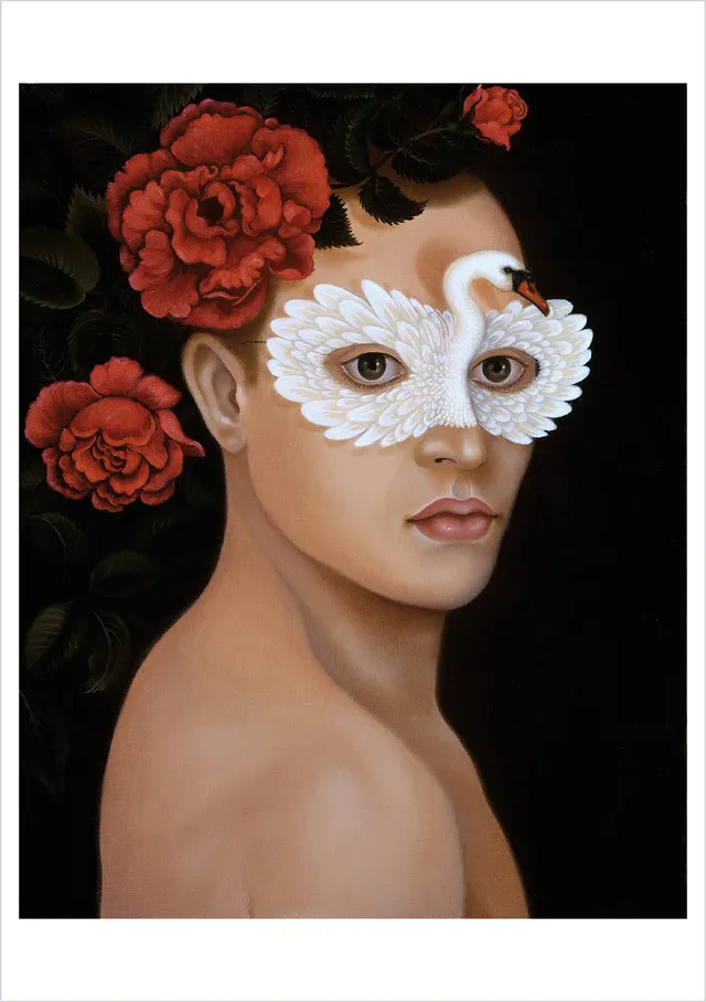 pomegranate-tino-rodriguez-bal-du-masque-klappkarte-blanko image 1