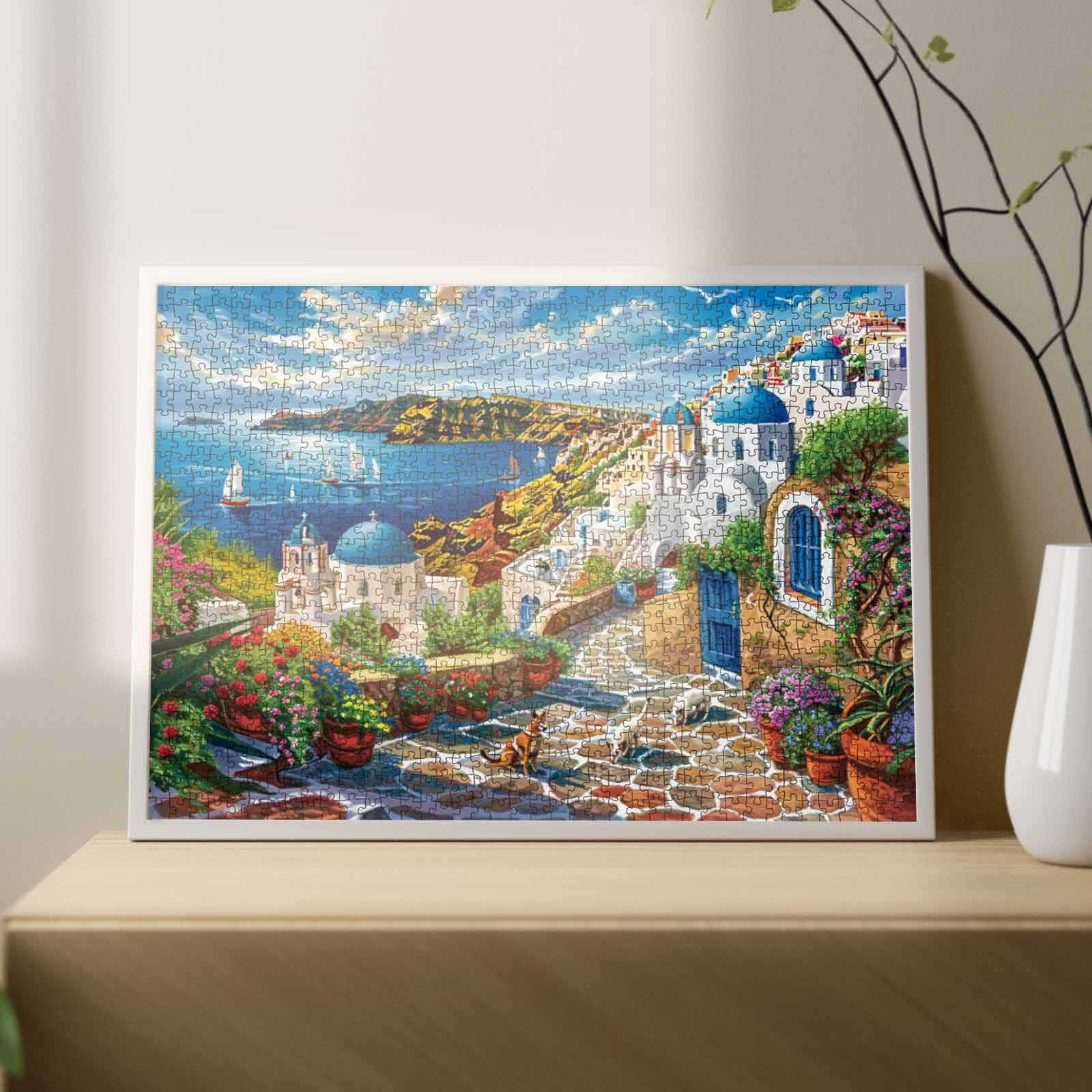 tucocoo-jigsaw-santorini-puzzle-1000-teile-landschaft-wei image 3