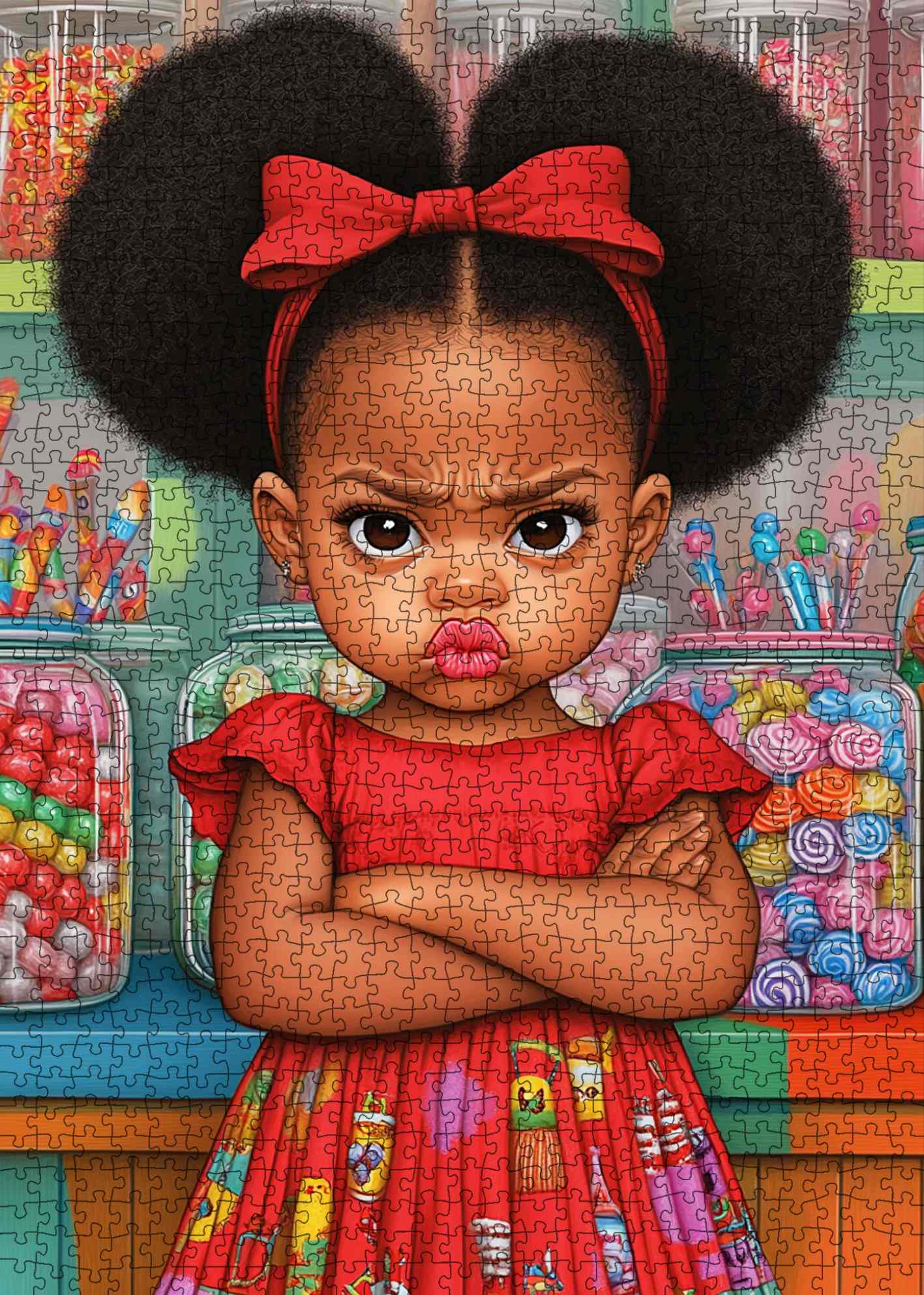 tucocoo-bold-little-girl-candy-shop-puzzle-1000-teile-kind image 2