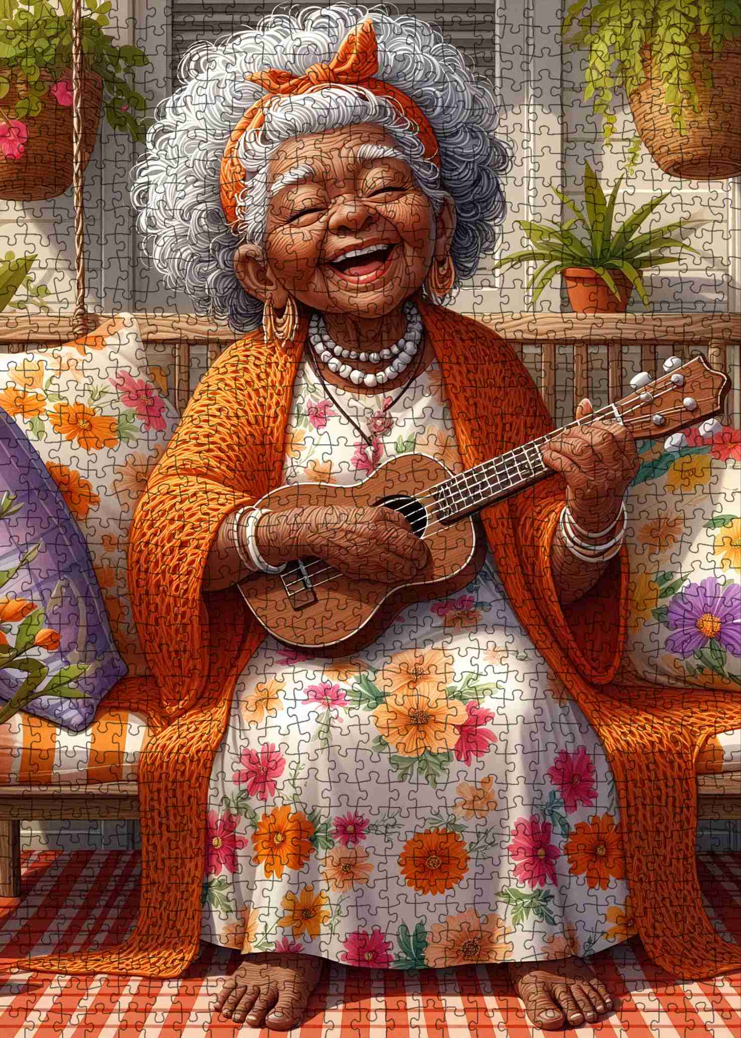 tucocoo-ukulele-serenade-puzzle-1000-teile-seniorin image 2