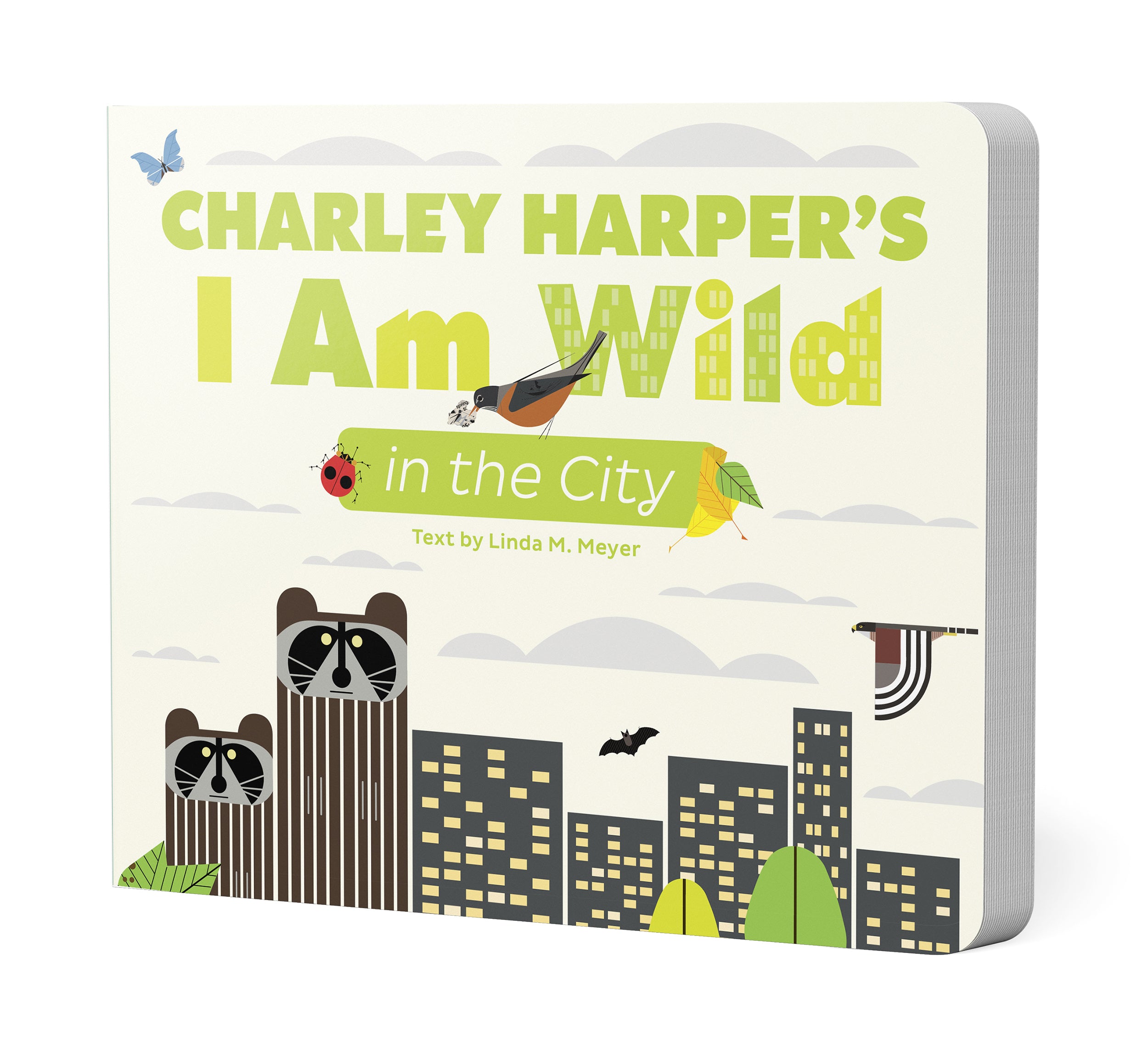 pomegranate-charley-harper-i-am-wild-in-the-city-pappbuch image 1