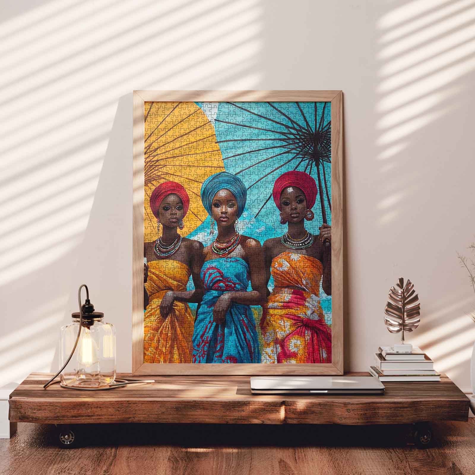 tucocoo-african-beauty-parasols-puzzle-1000-teile image 3