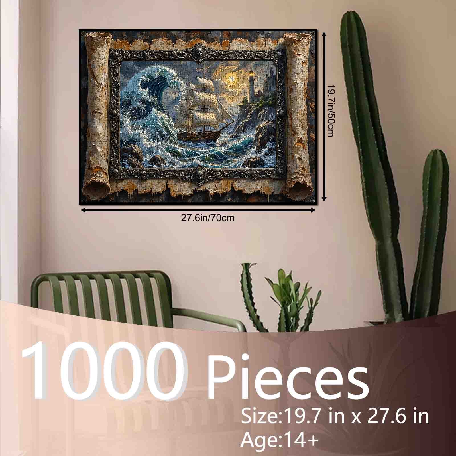 tucocoo-haunted-ghost-wave-puzzle-1000-teile-piratenschiff image 5