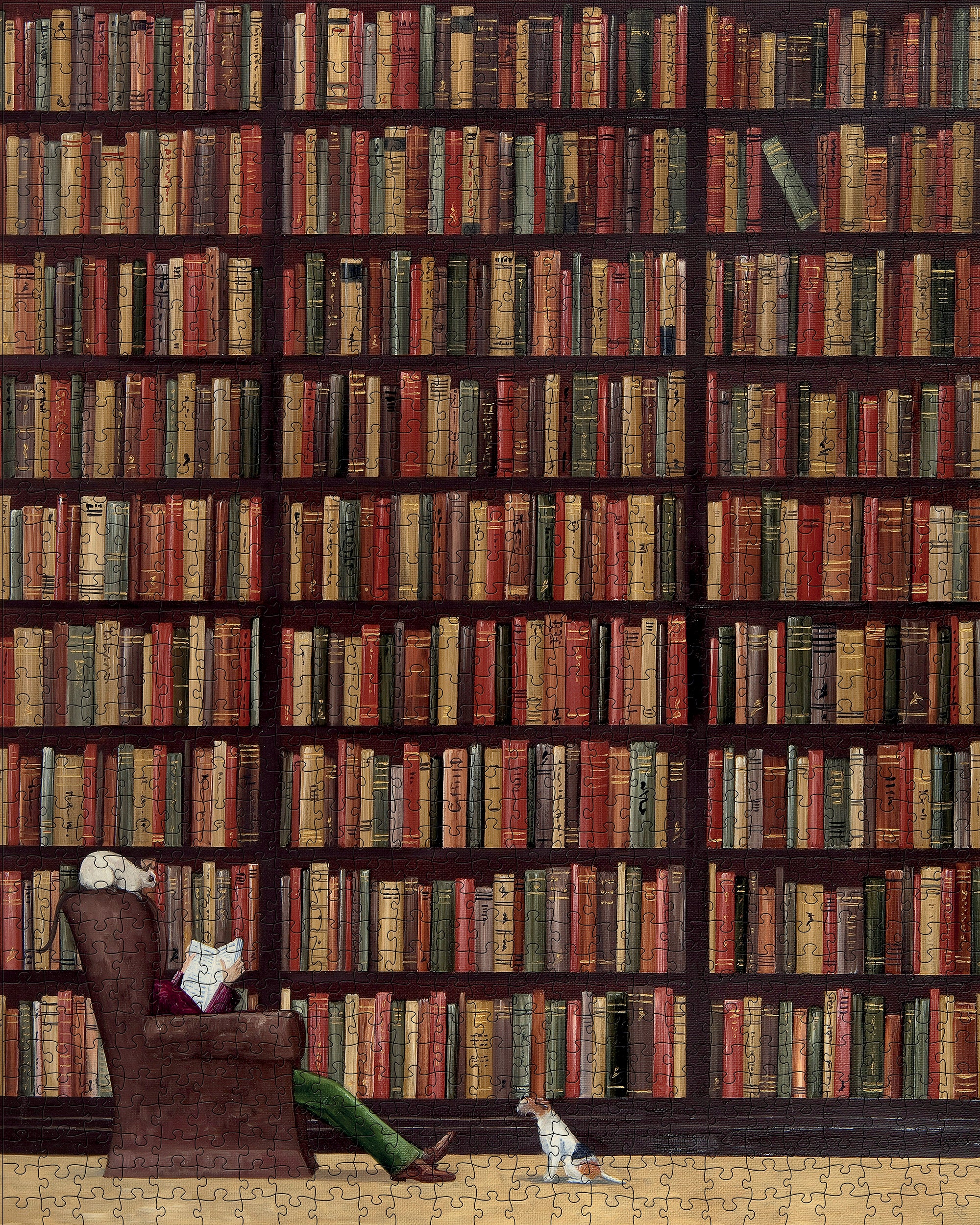 pomegranate-rebecca-campbell-do-not-disturb-puzzle-1000-teile image 2