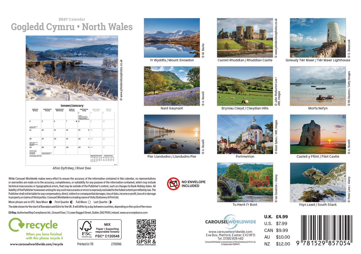 otter-house-north-wales-a5-kalender-2027-region image 2