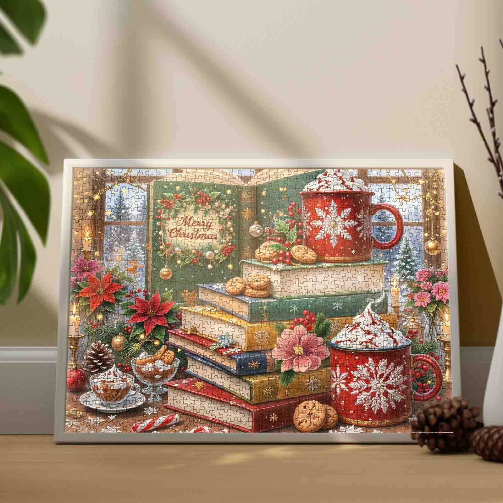 tucocoo-cozy-christmas-reading-corner-puzzle-1000-teile image 3