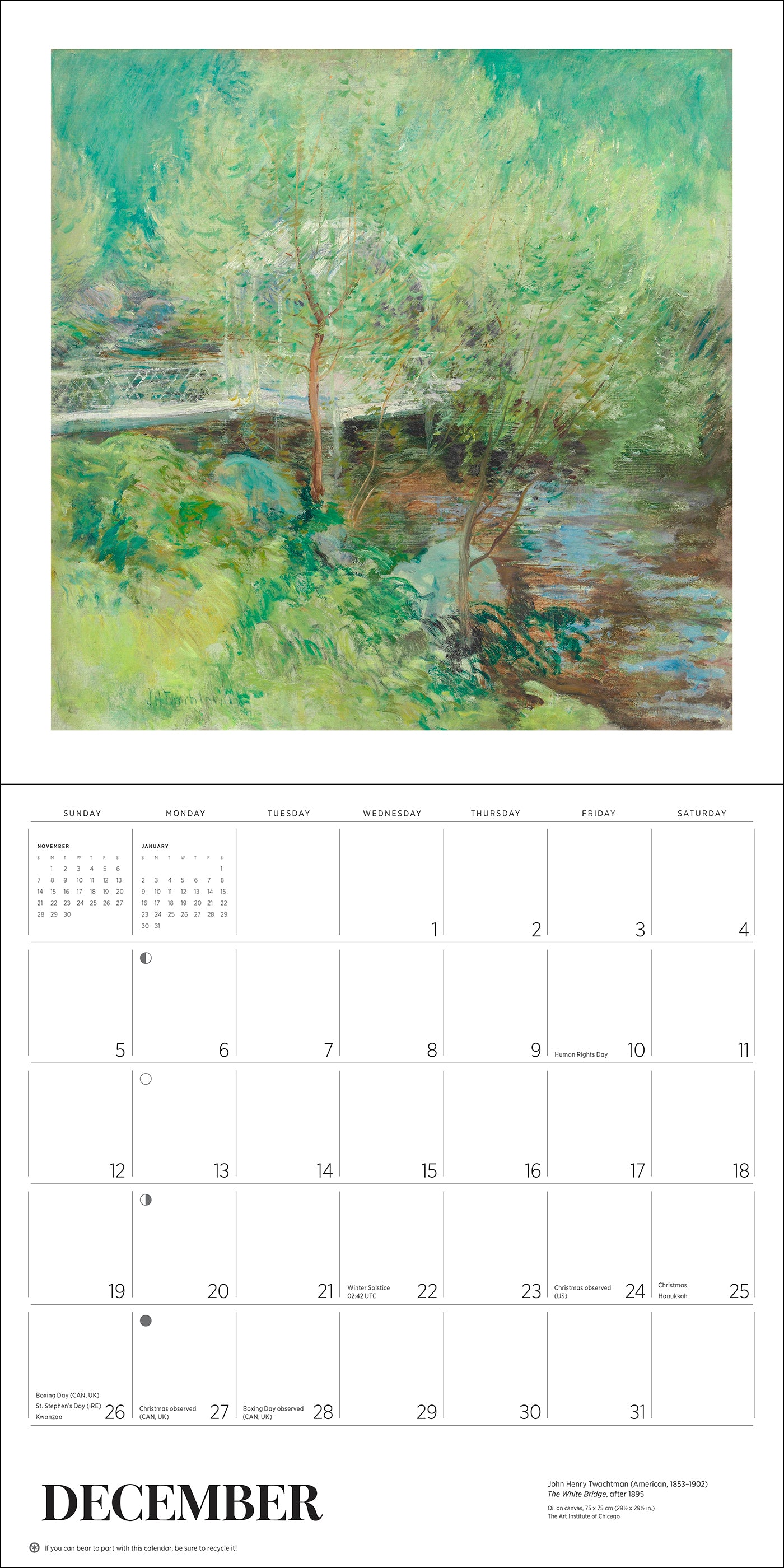 pomegranate-gardens-impressionists-2027-wandkalender-garten image 5