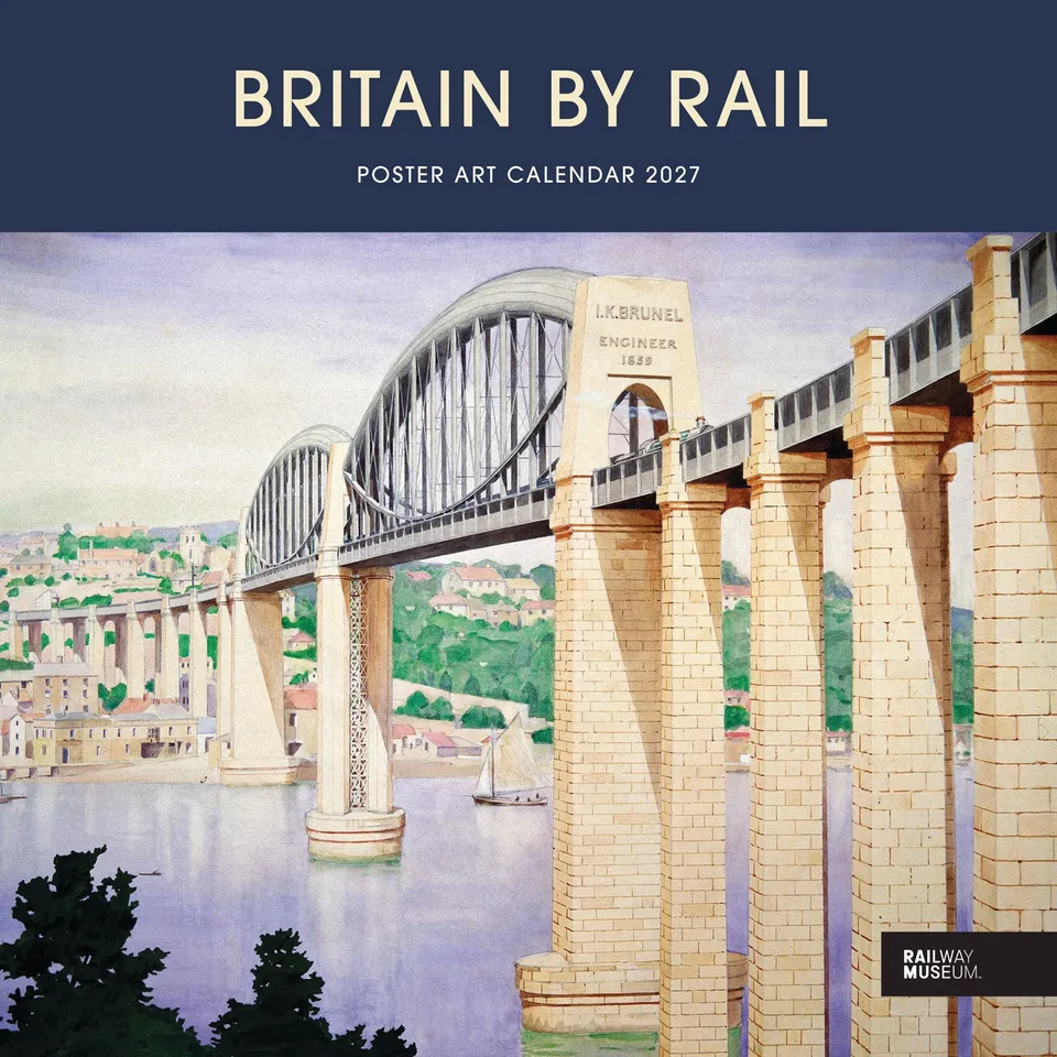 otter-house-britain-by-rail-nrm-wandkalender-2027-wiro image 1