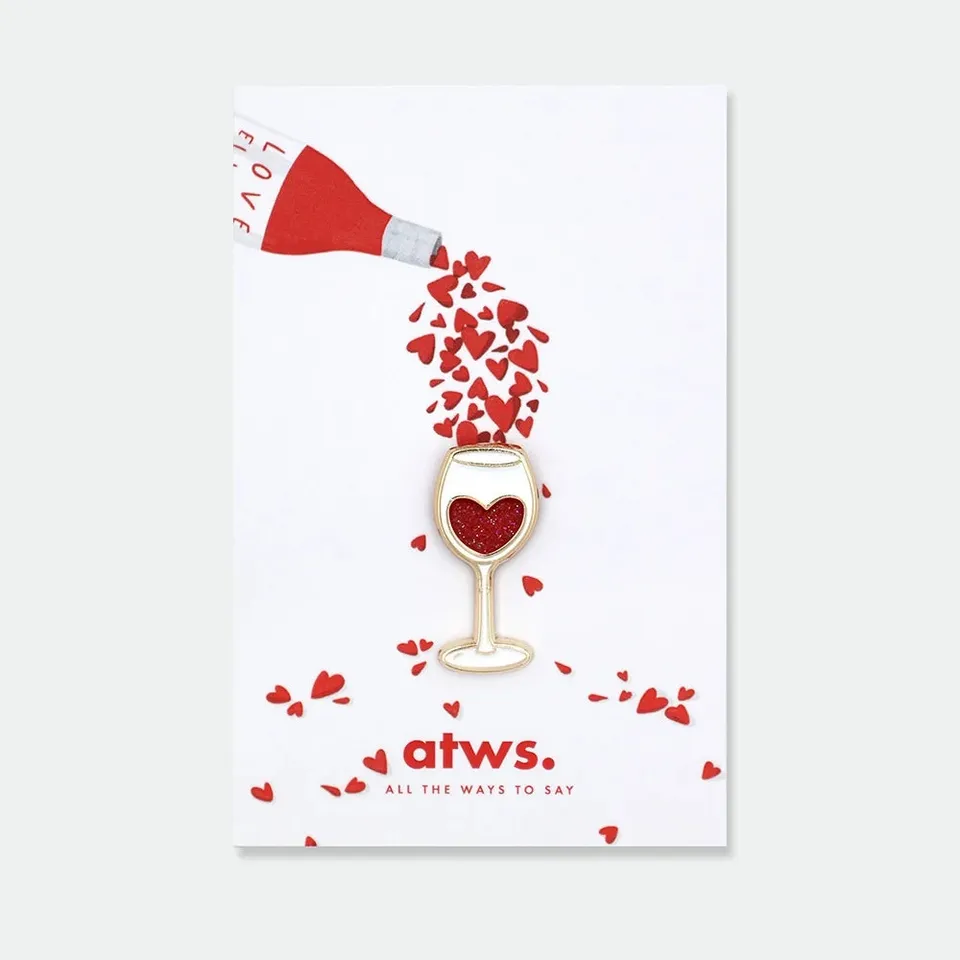 all-the-ways-to-say-drunk-in-love-pin-weinglas-emaille image 1