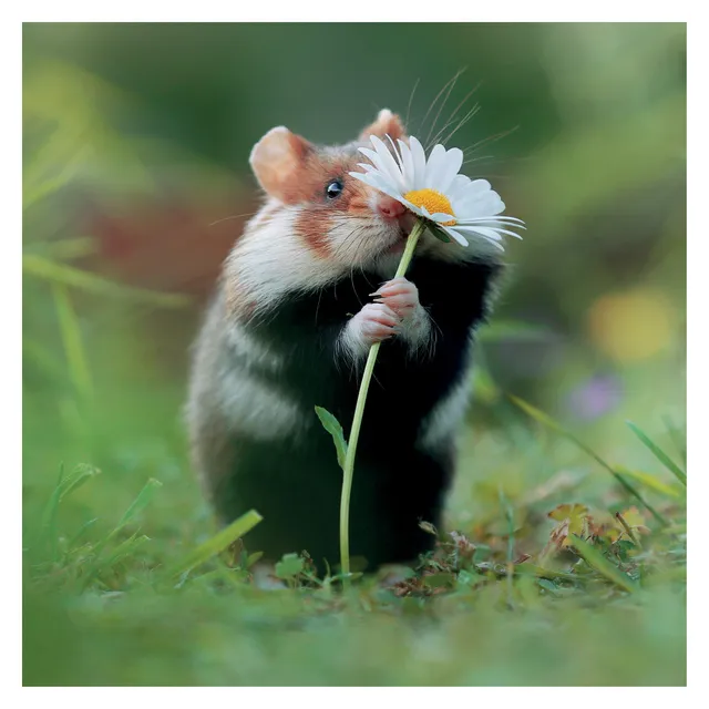 otter-house-jr-wildlife-gru-karte-wild-hamster-and-daisy image 1