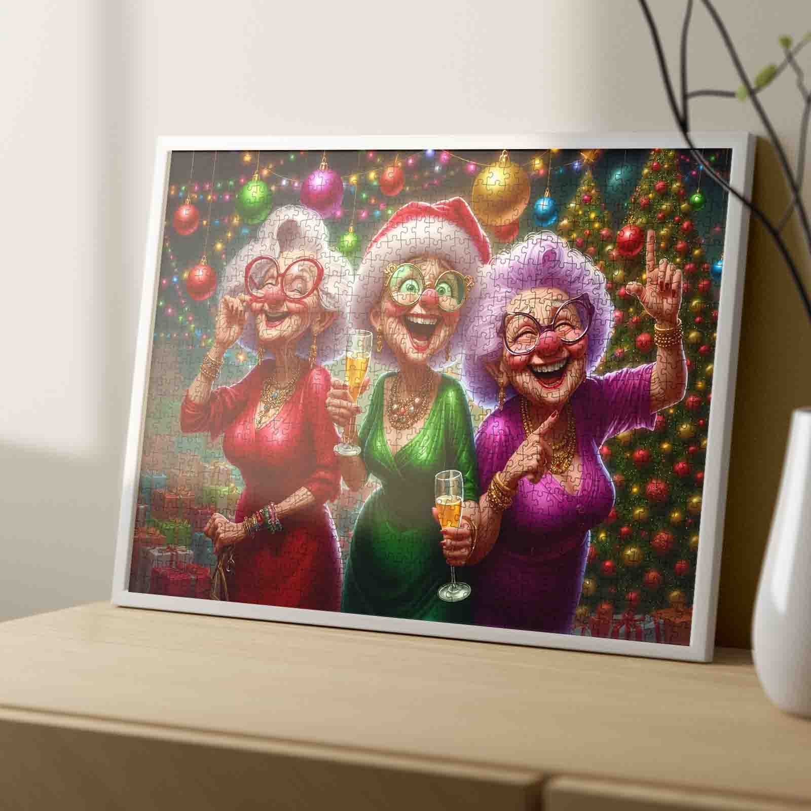 tucocoo-jigsaw-christmas-party-puzzle-1000-teile-weihnachten image 4