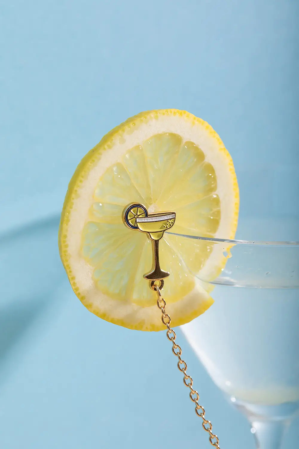 all-the-ways-to-say-margarita-chain-pins-gold-emaille-duo image 6