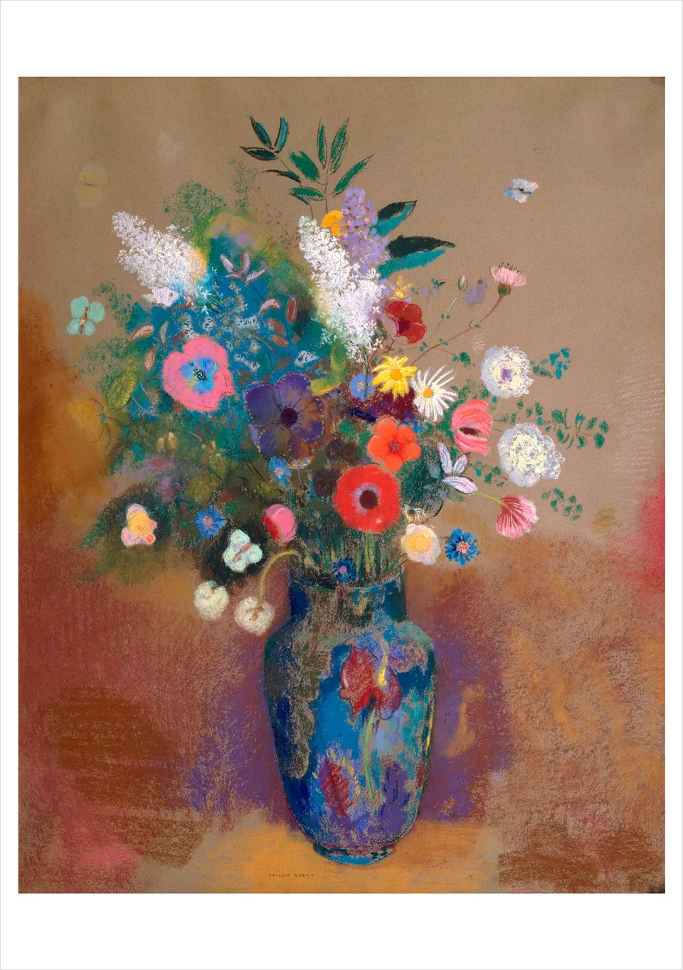 pomegranate-redon-bouquet-of-flowers-klappkarte-blumen image 1