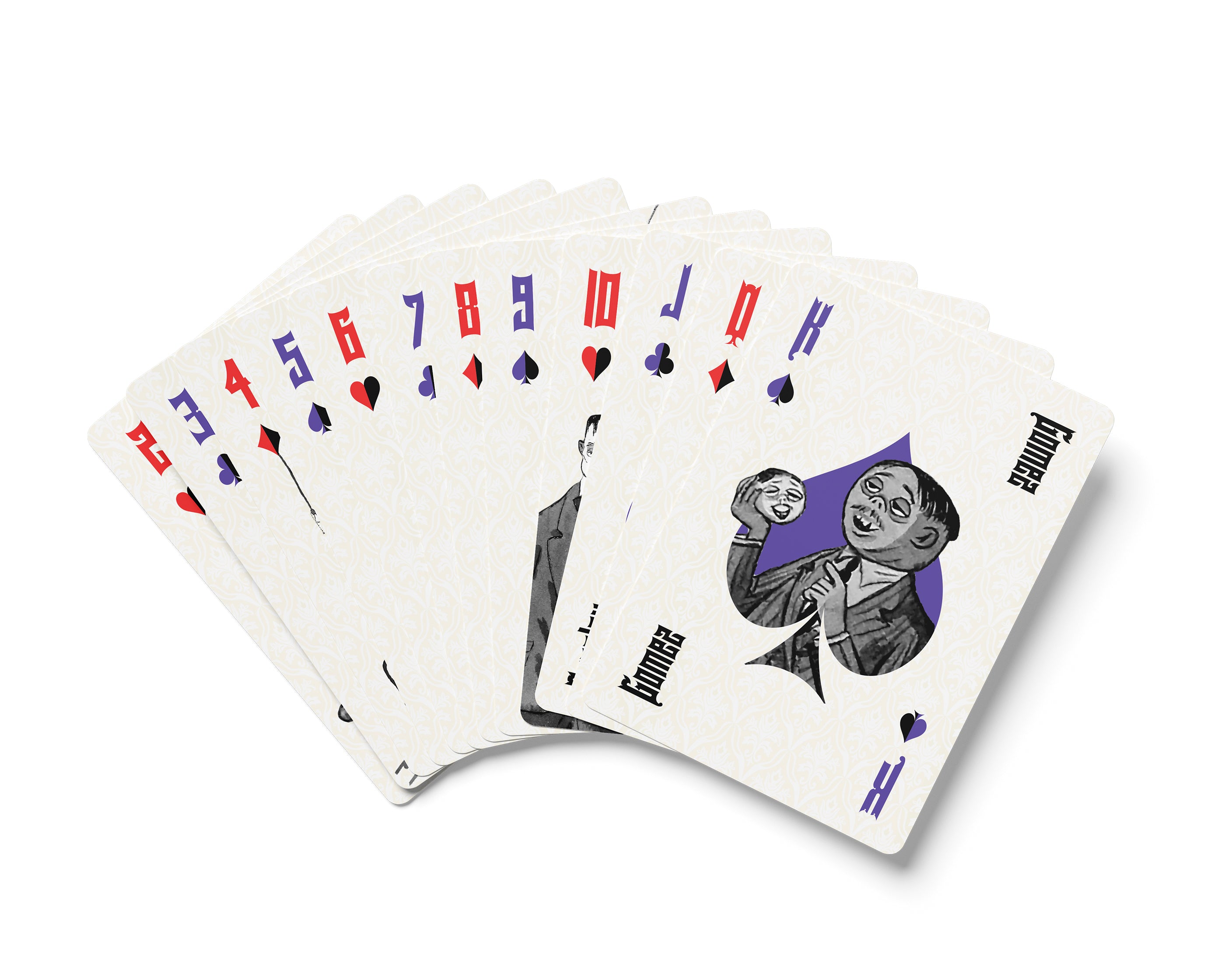 the-addams-family-playing-cards-spielkarten-charles-addams-humor image 2