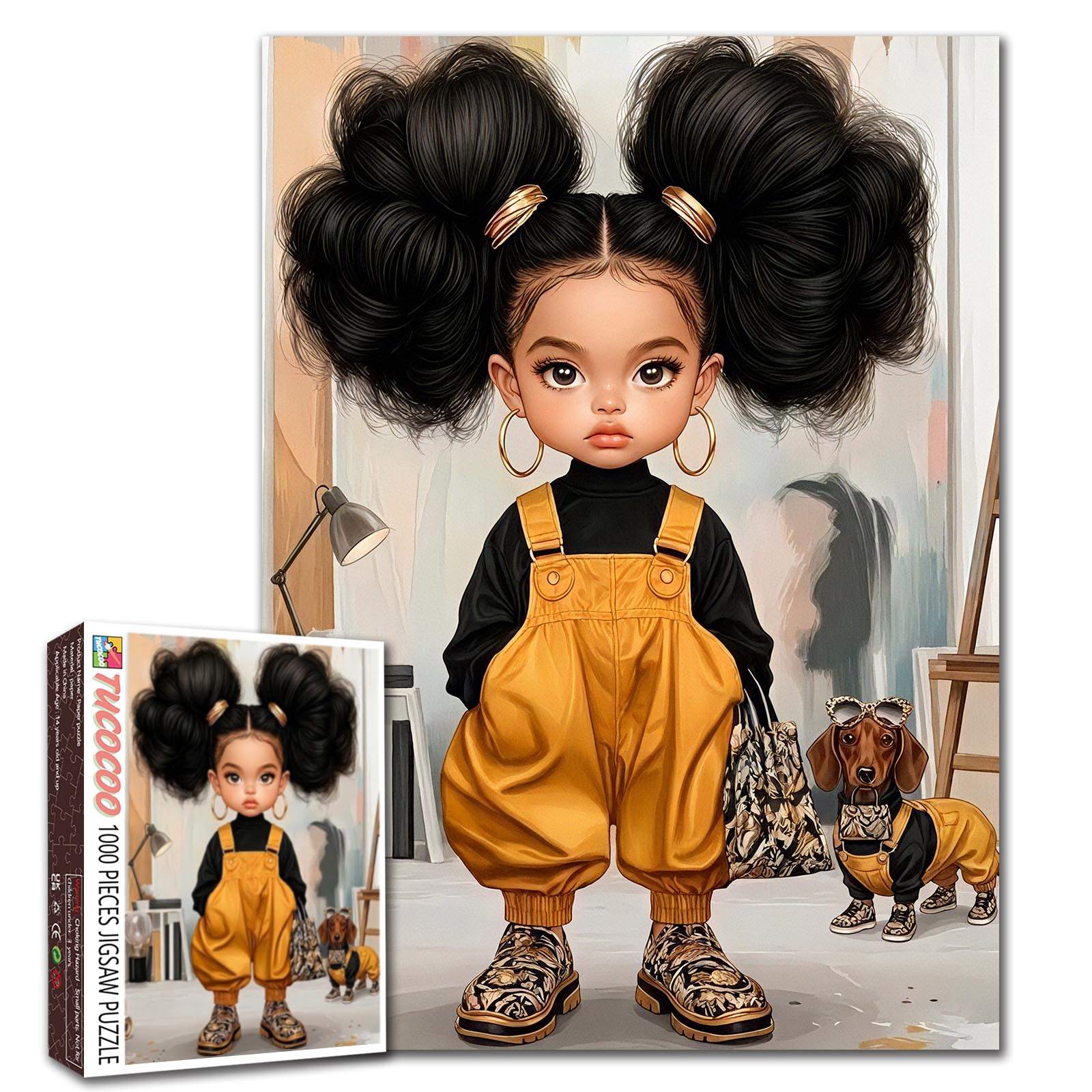 tucocoo-little-fashion-icon-puzzle-1000-teile-modemotiv image 1