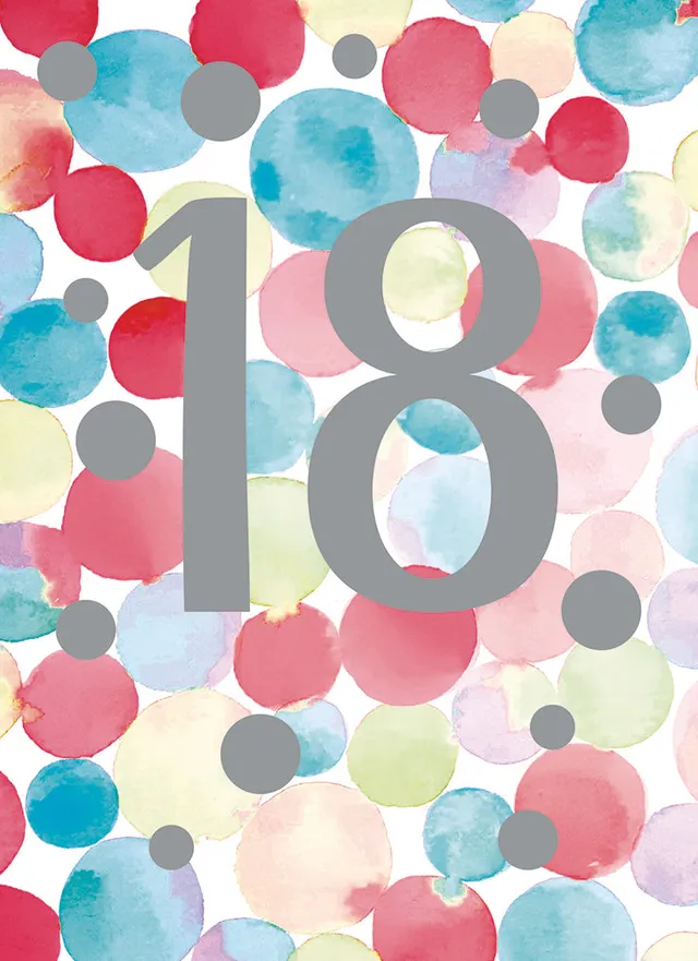 otter-house-age-to-celebrate-18-grussskarte-spot-muster image 1