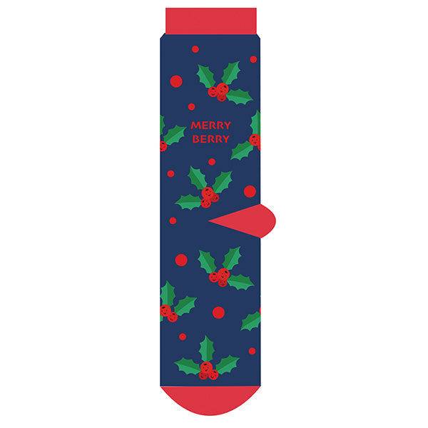 otter-house-socken-merry-berry-weihnachten-1-paar-holly image 2