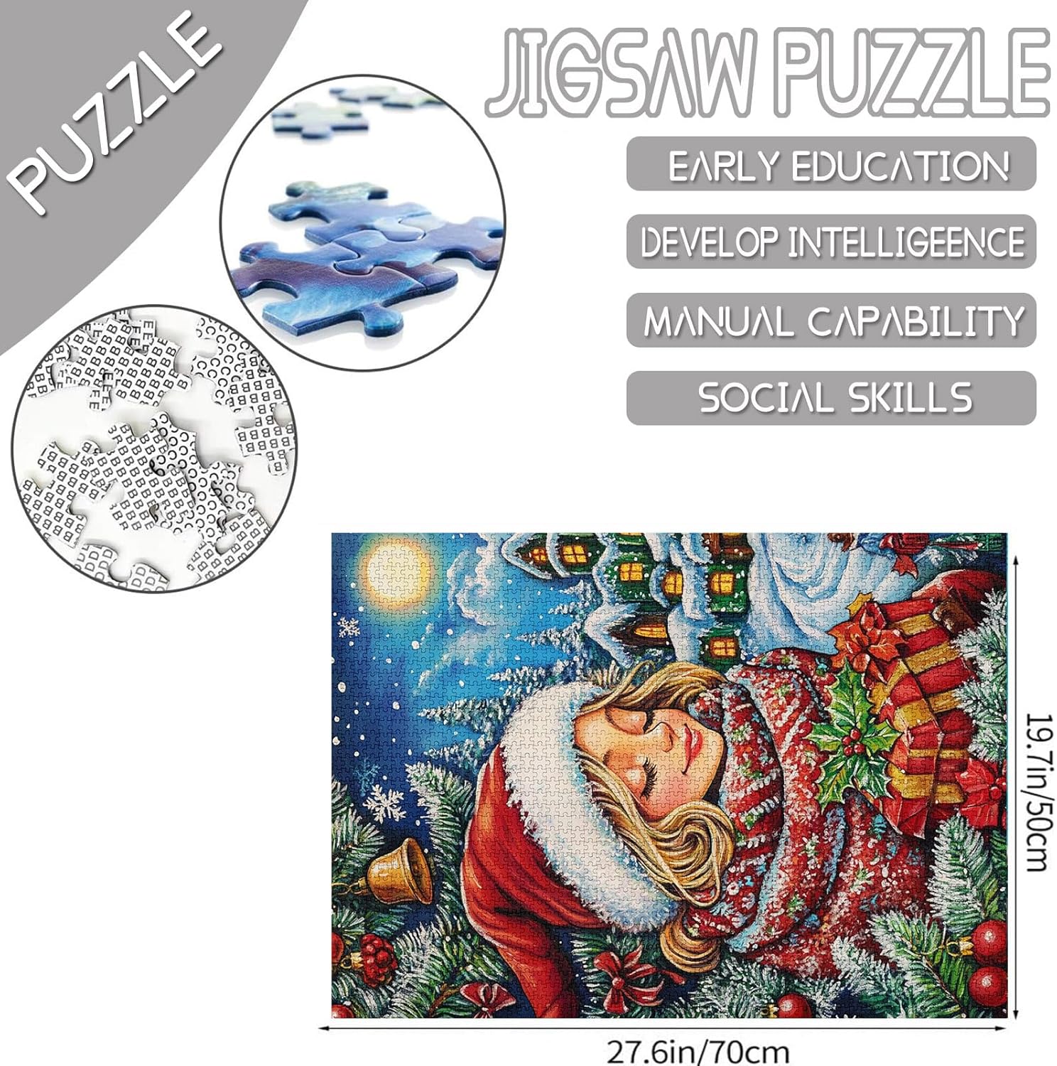 tucocoo-christmas-gifts-for-girls-puzzle-1000-teile-winter image 4