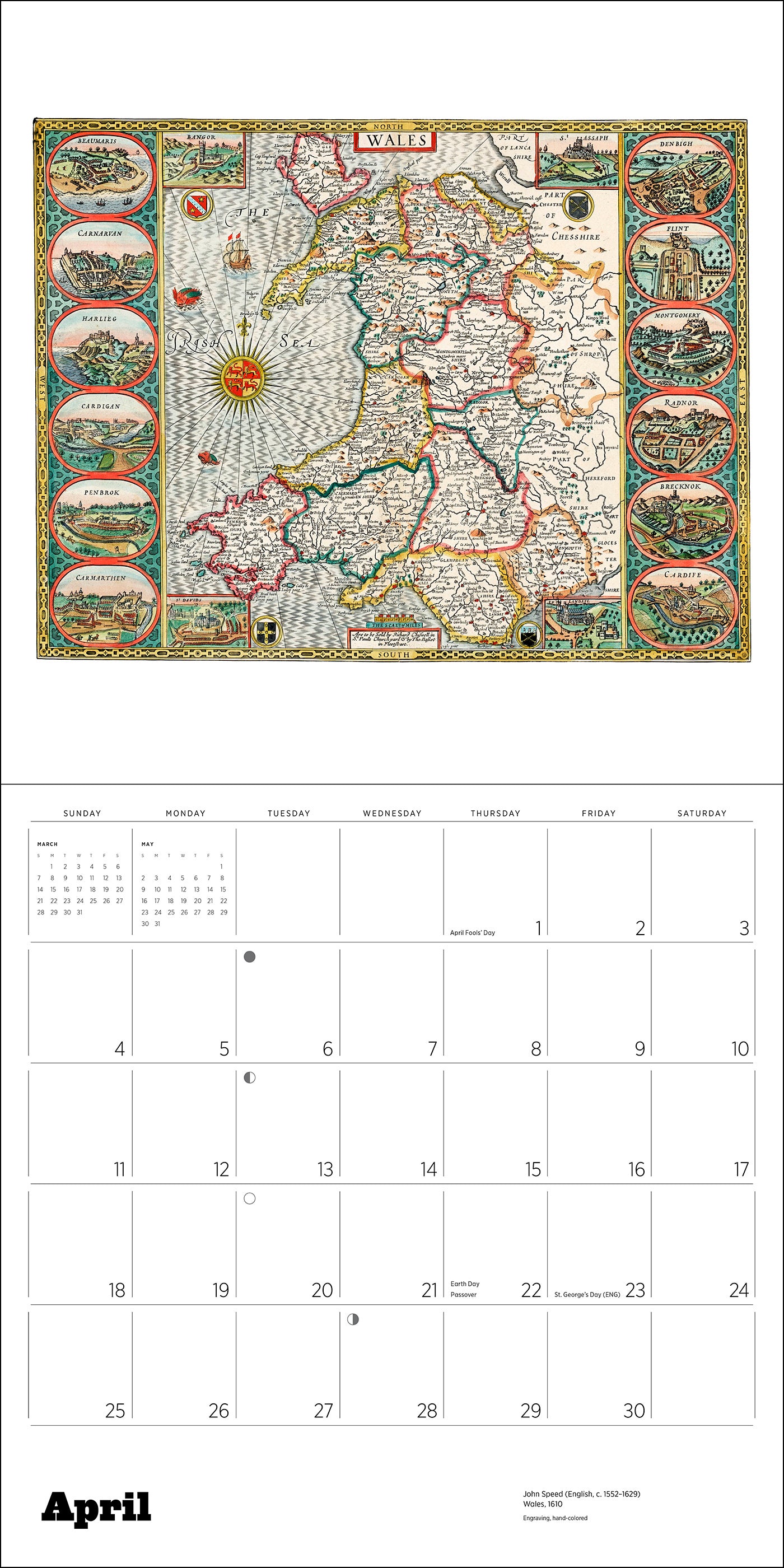 pomegranate-antique-maps-2027-wandkalender-geschichte image 5