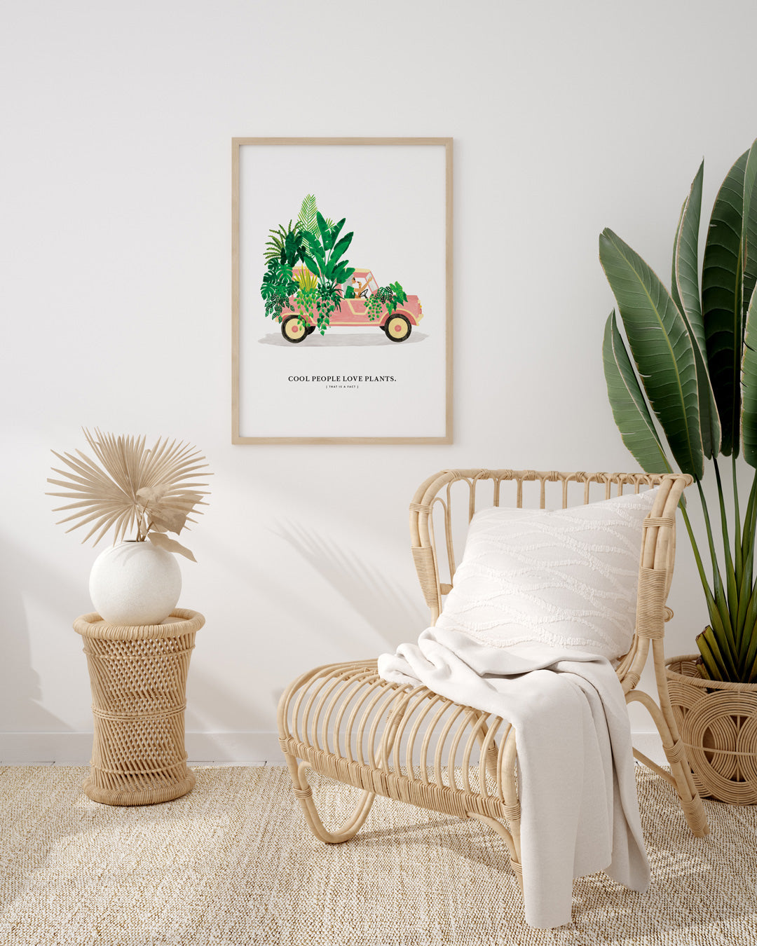 all-the-ways-to-say-mehari-with-plants-poster-50x70-cm-retro-botanik image 2