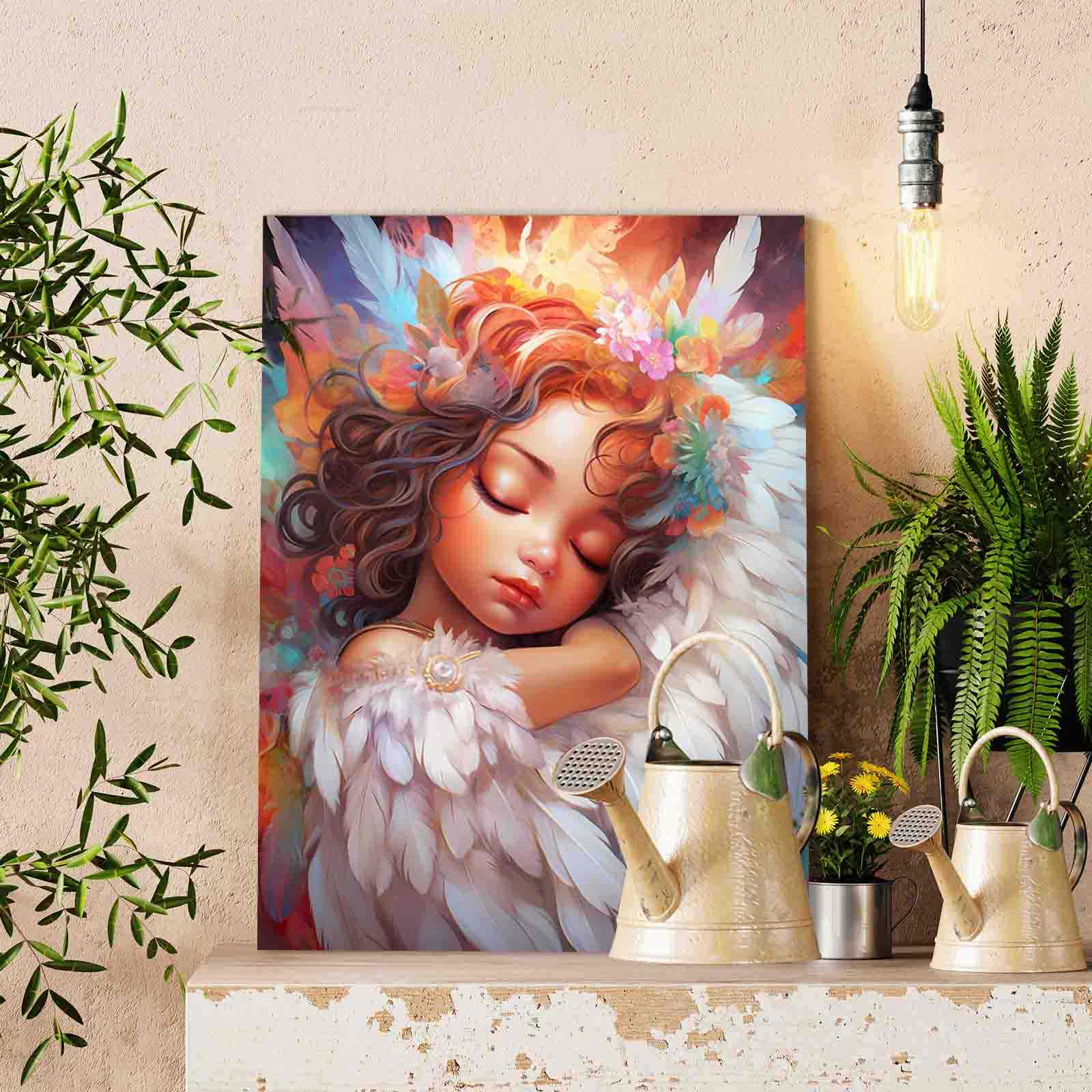 tucocoo-sleeping-angel-malen-nach-zahlen-40x50-engelsmotiv image 2