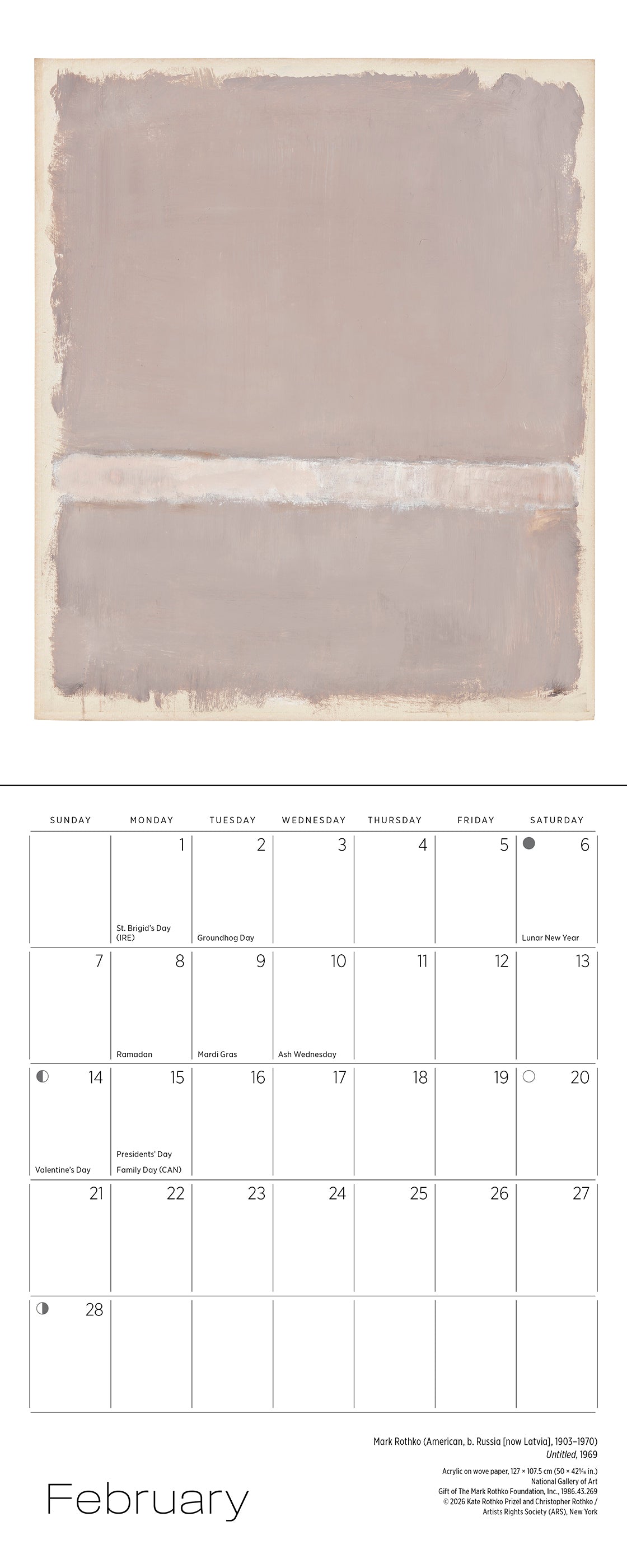 pomegranate-rothko-2027-mini-wandkalender-abstrakt image 3