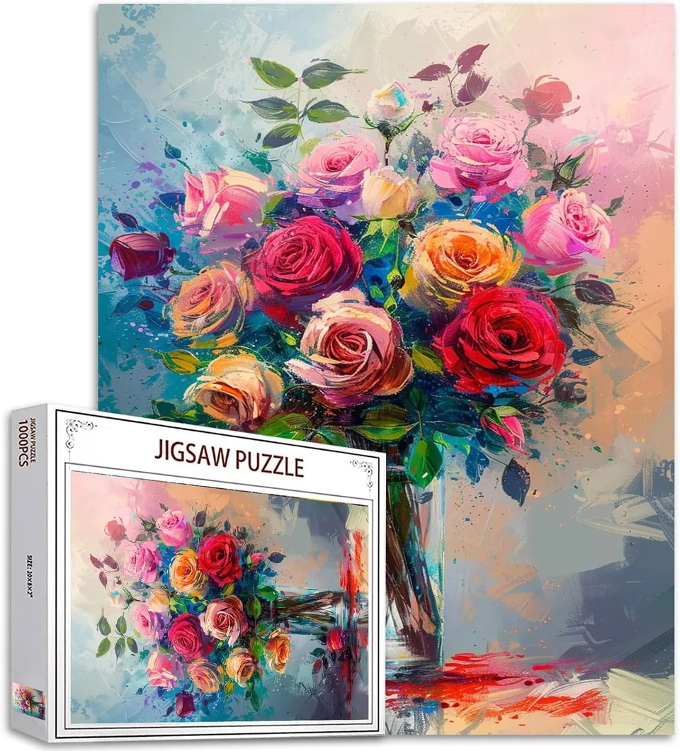 tucocoo-roses-puzzle-1000-teile-rosen-stillleben image 1