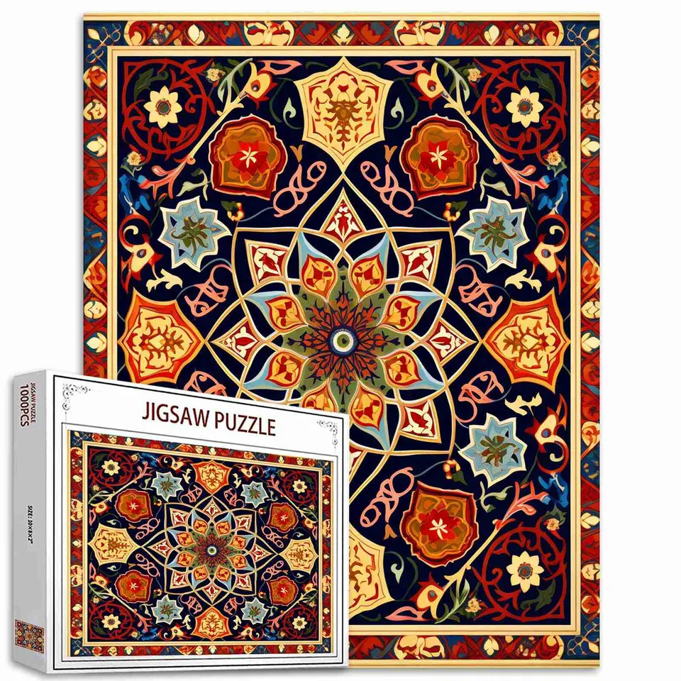 tucocoo-mandala-flower-puzzle-1000-teile-blumen image 1