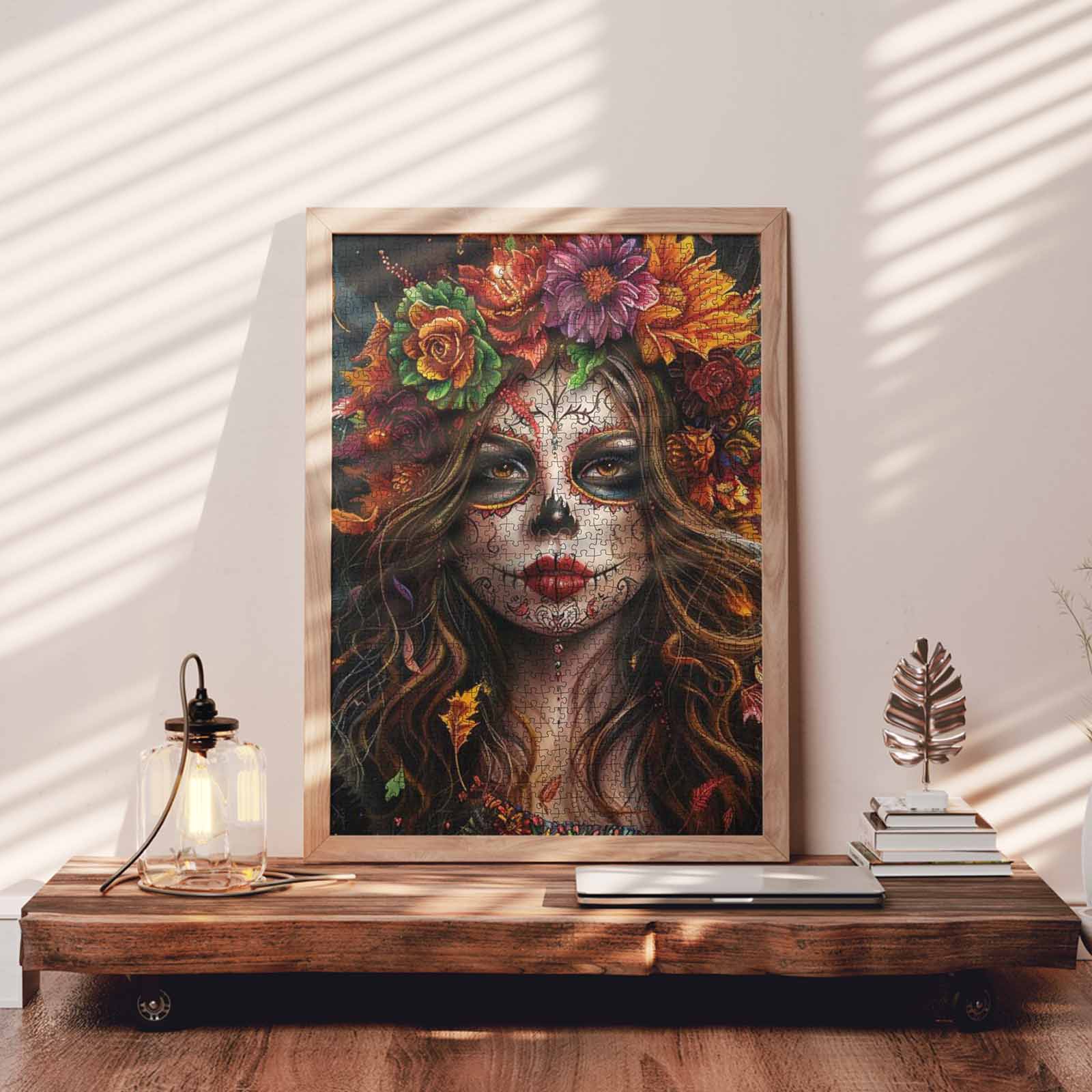 tucocoo-gothic-floral-enigma-puzzle-1000-teile-portrait image 3