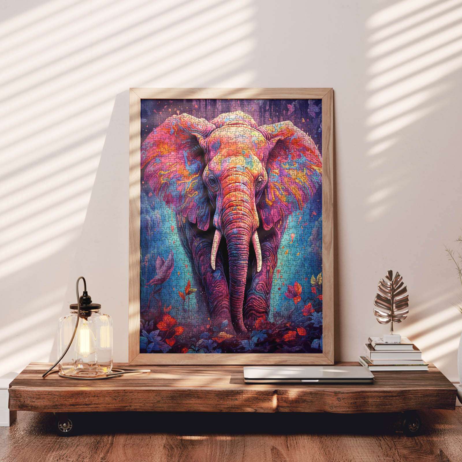 tucocoo-colorful-elephant-puzzle-1000-teile-erwachsene-bunt image 3