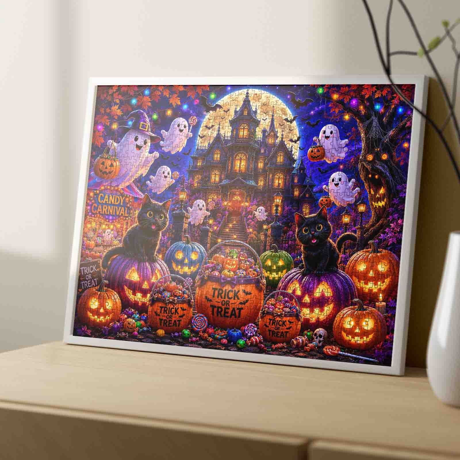 tucocoo-jigsaw-puzzles-black-cats-candy-carnival-puzzle-1000-teile image 3